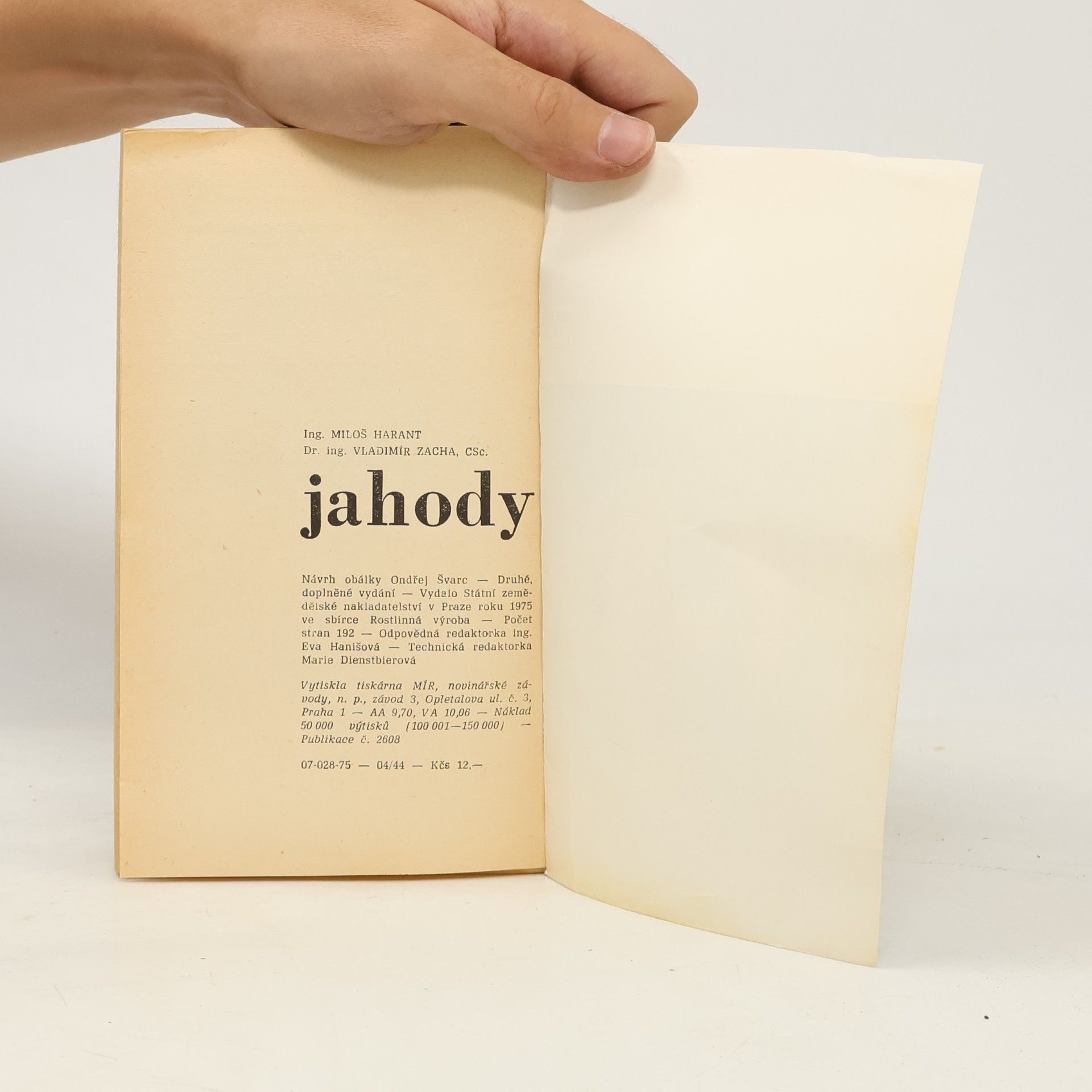 Miloš Harant Jahody