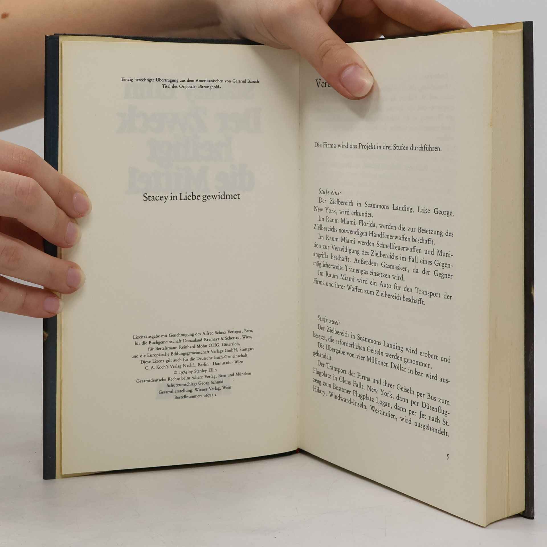 Stanley Ellin Der Zweck heiligt die Mittel