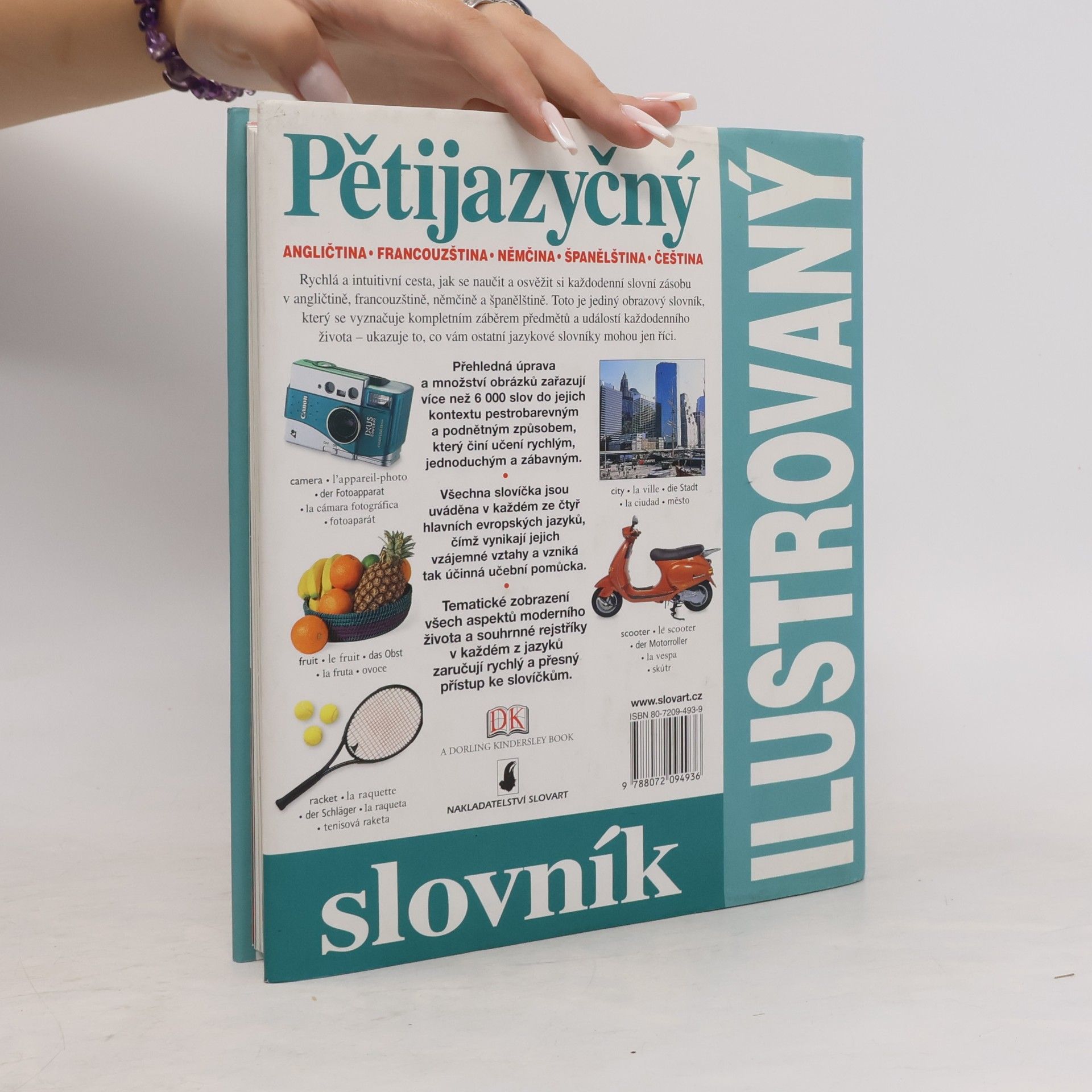Zuzana Bedřichová Pětijazyčný ilustrovaný slovník :