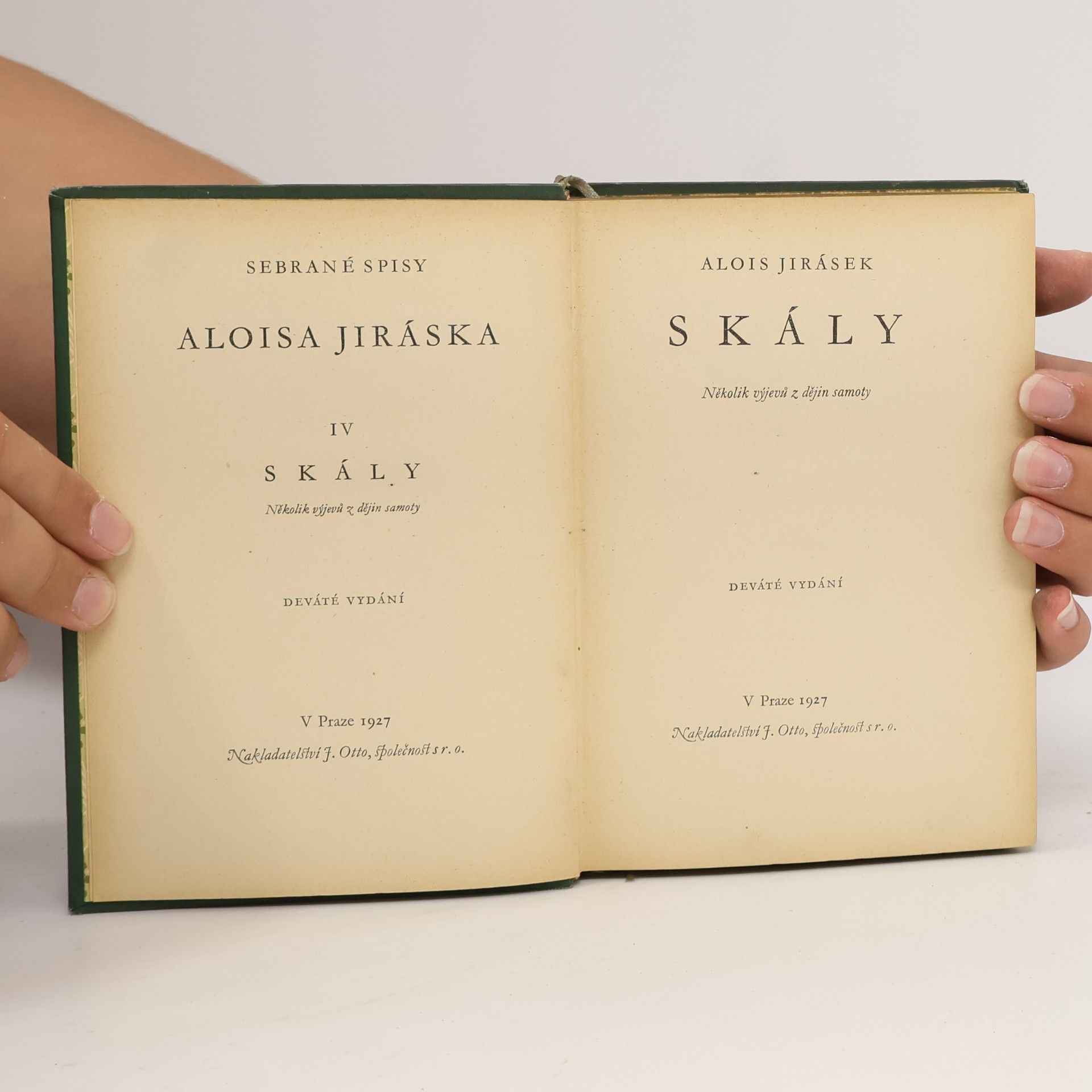 Alois Jirásek Skály