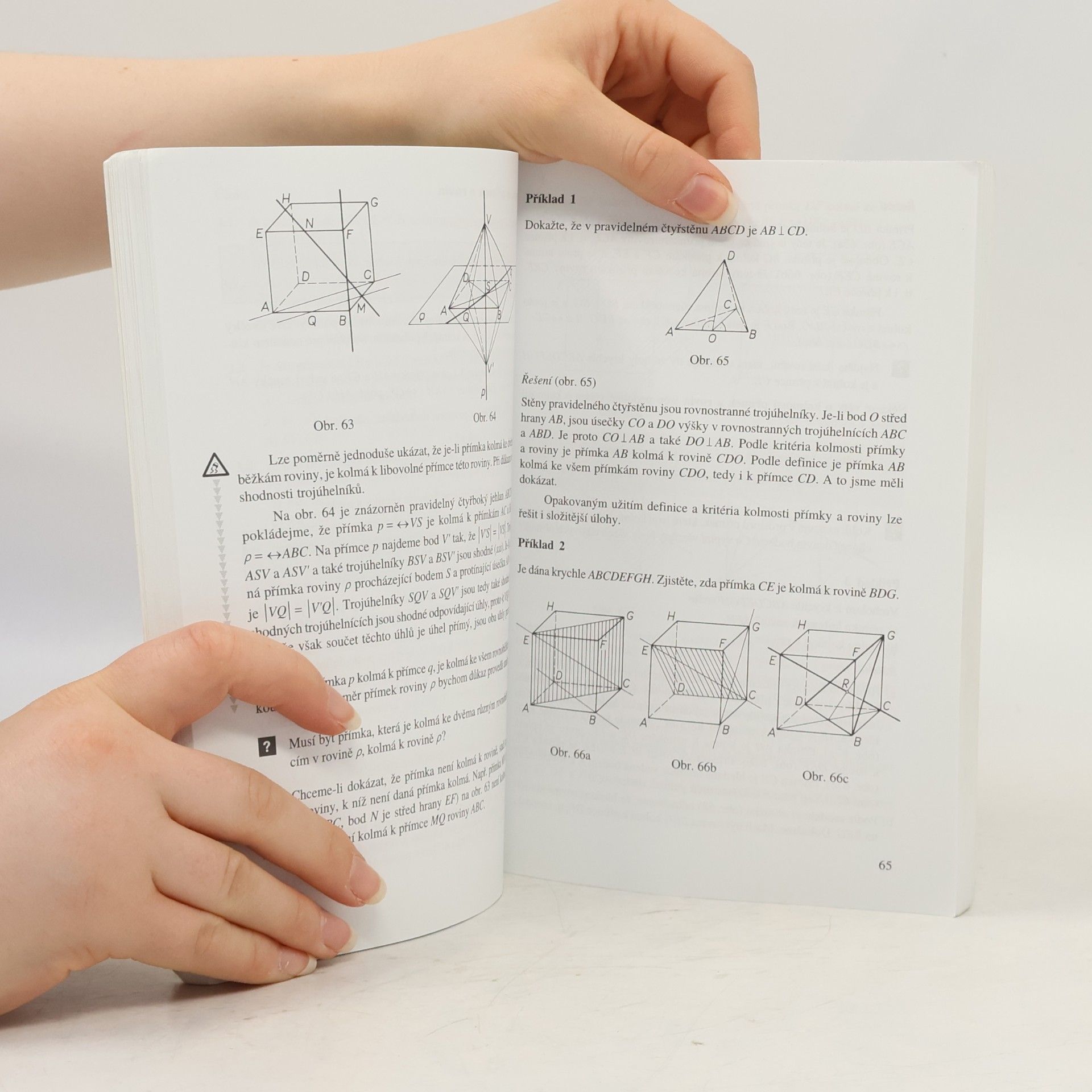 Eva Pomykalová Matematika pro gymnázia. Stereometrie