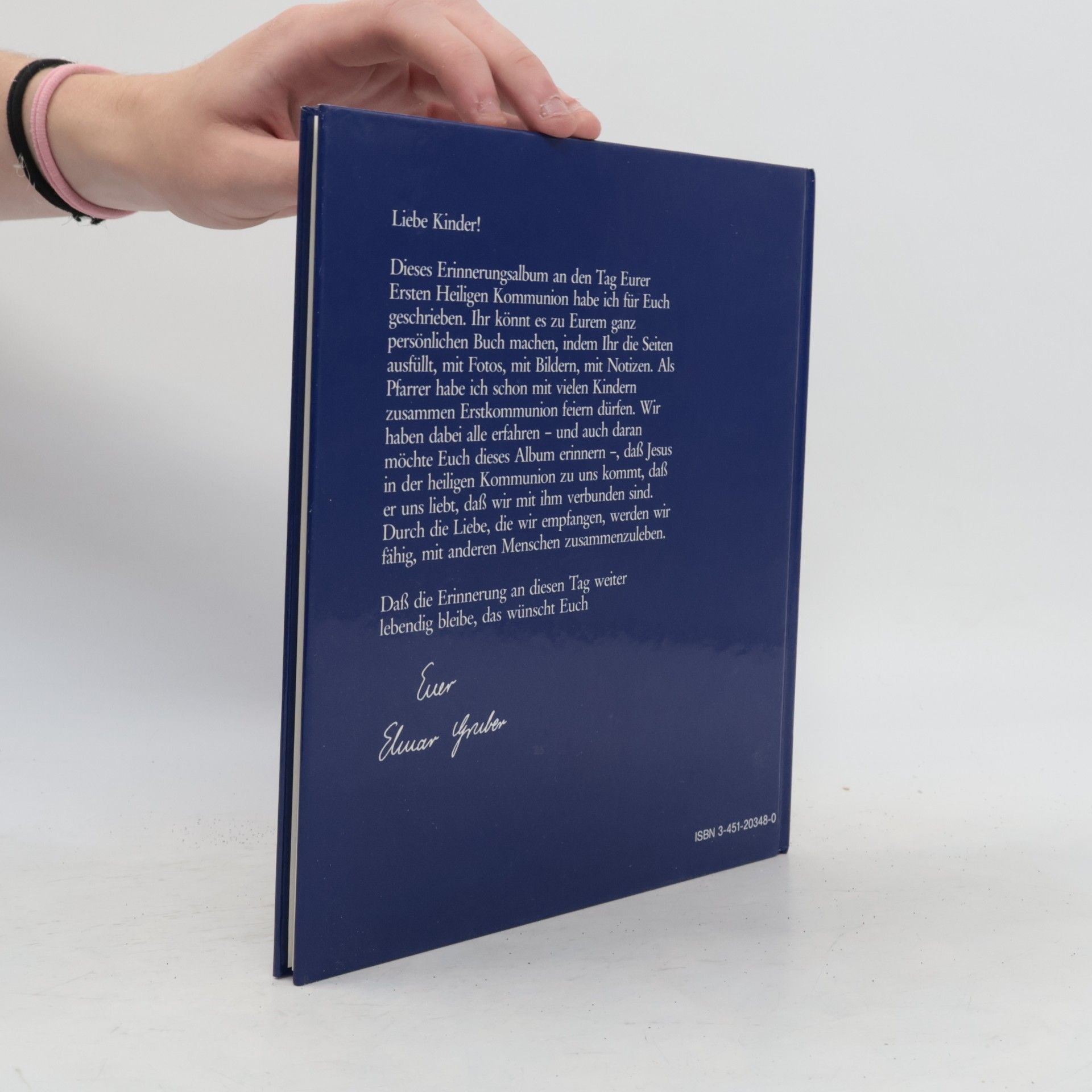 Elmar R. Gruber Meine Erstkommunion