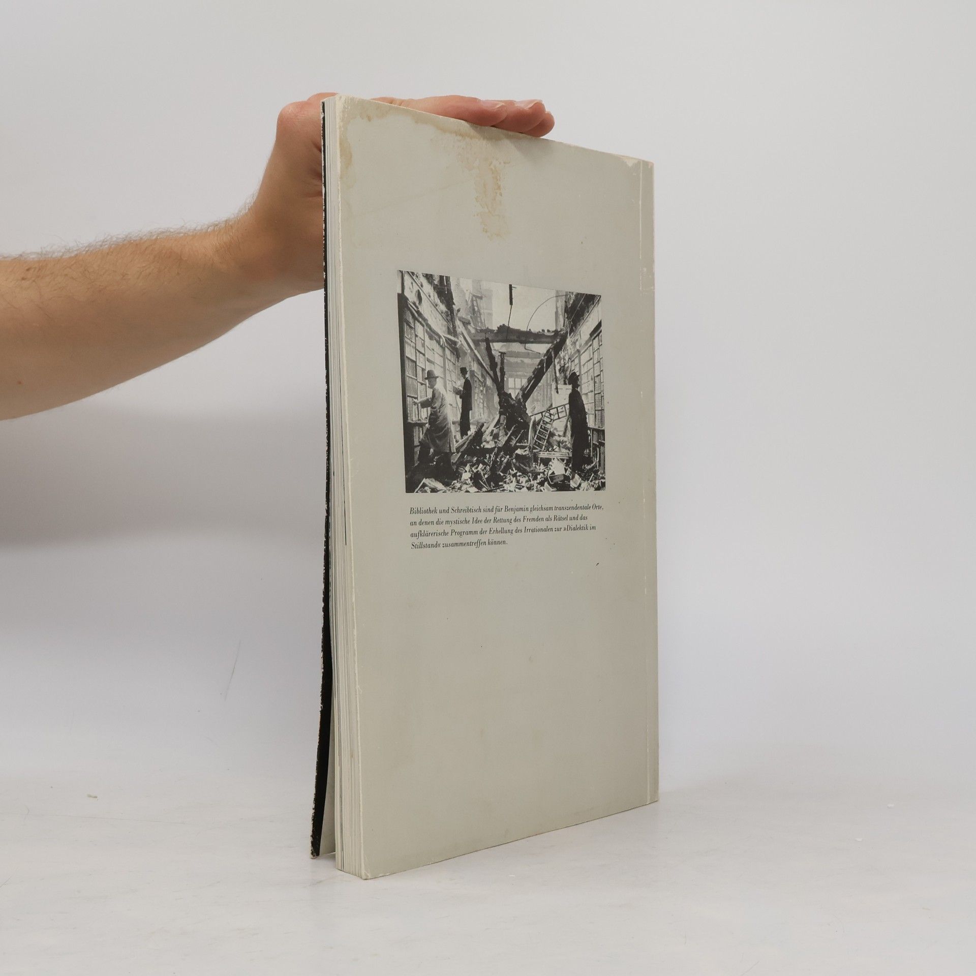 Oliver Bätz Bucklicht Männlein und Engel der Geschichte, Walter Benjamin, Theoretiker der Moderne