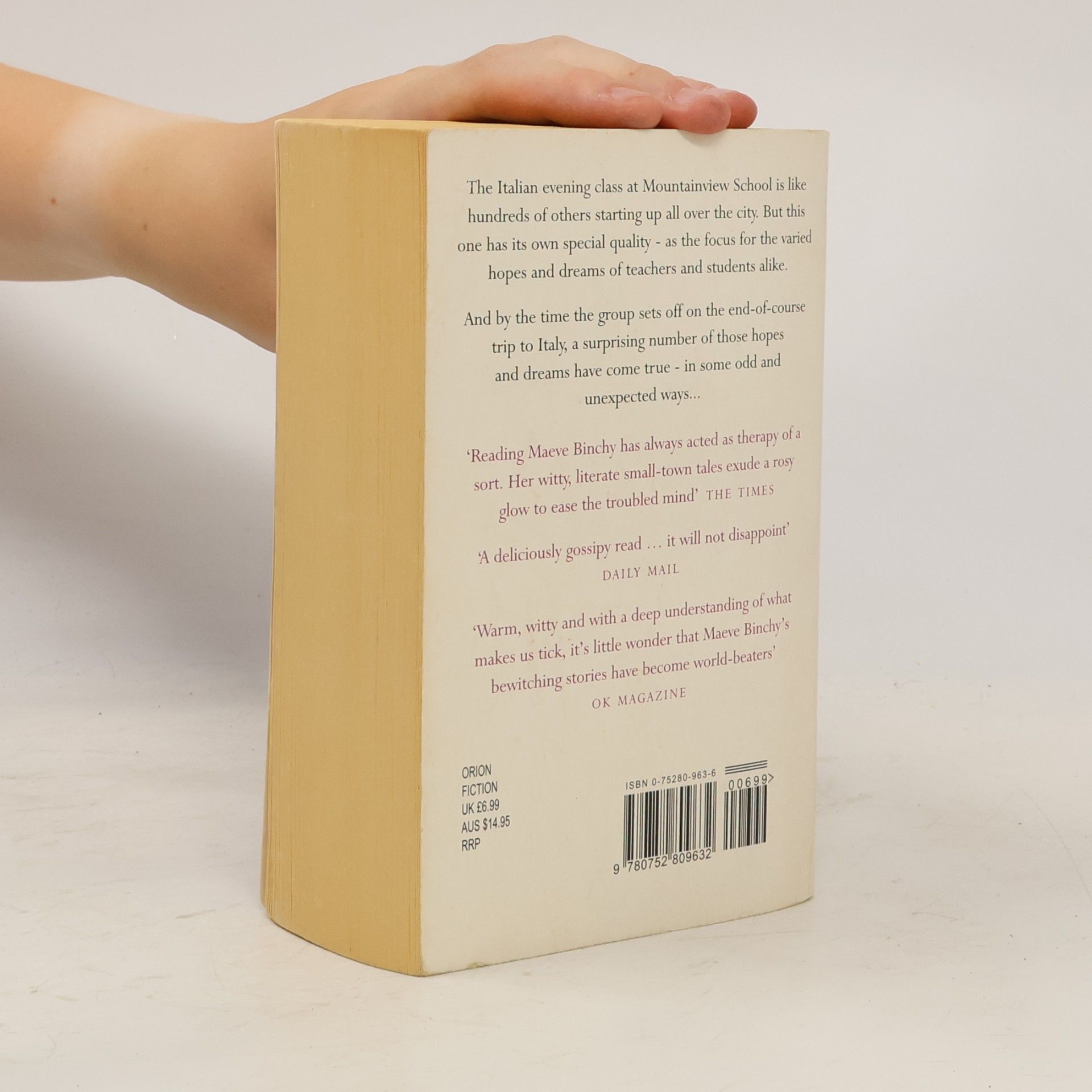 Maeve Binchy Evening class