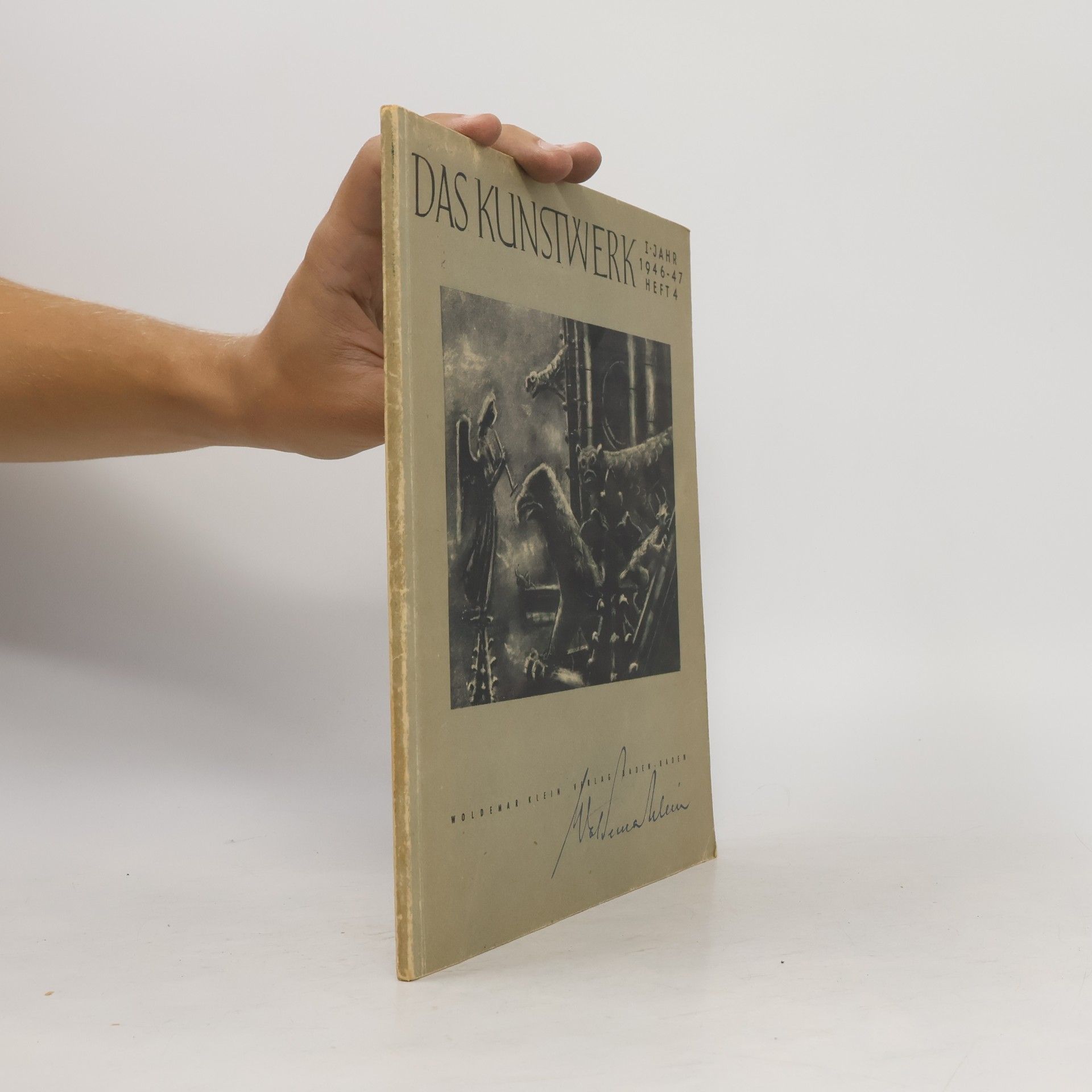 Various authors Das Kunstwerk 1946-47. Heft 4