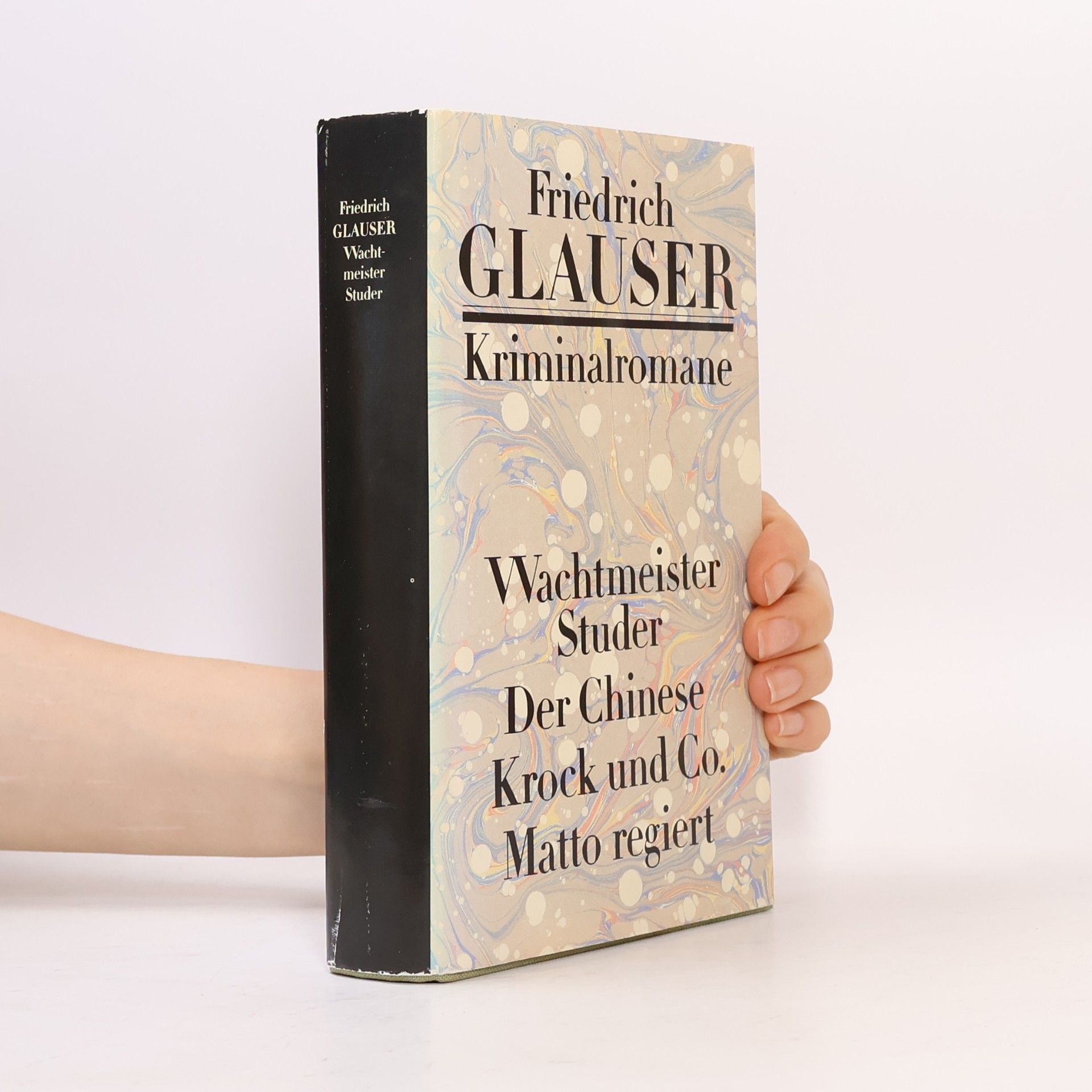 Friedrich Glauser Wachtmeister Studer