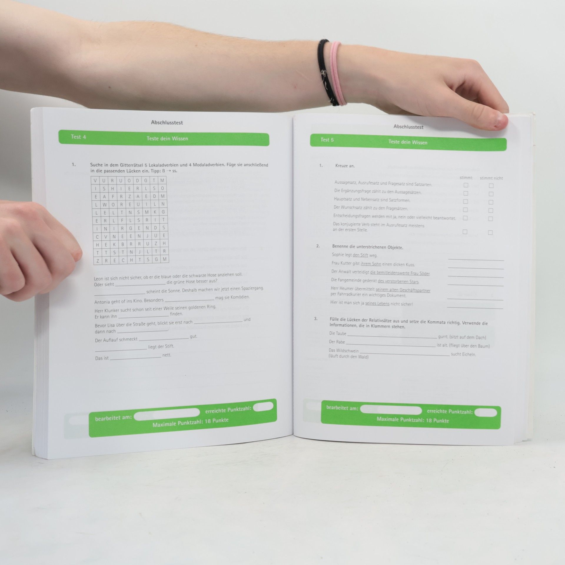 AA.VV. Deutsch Grammatik 5. 6. KLasse Testblock