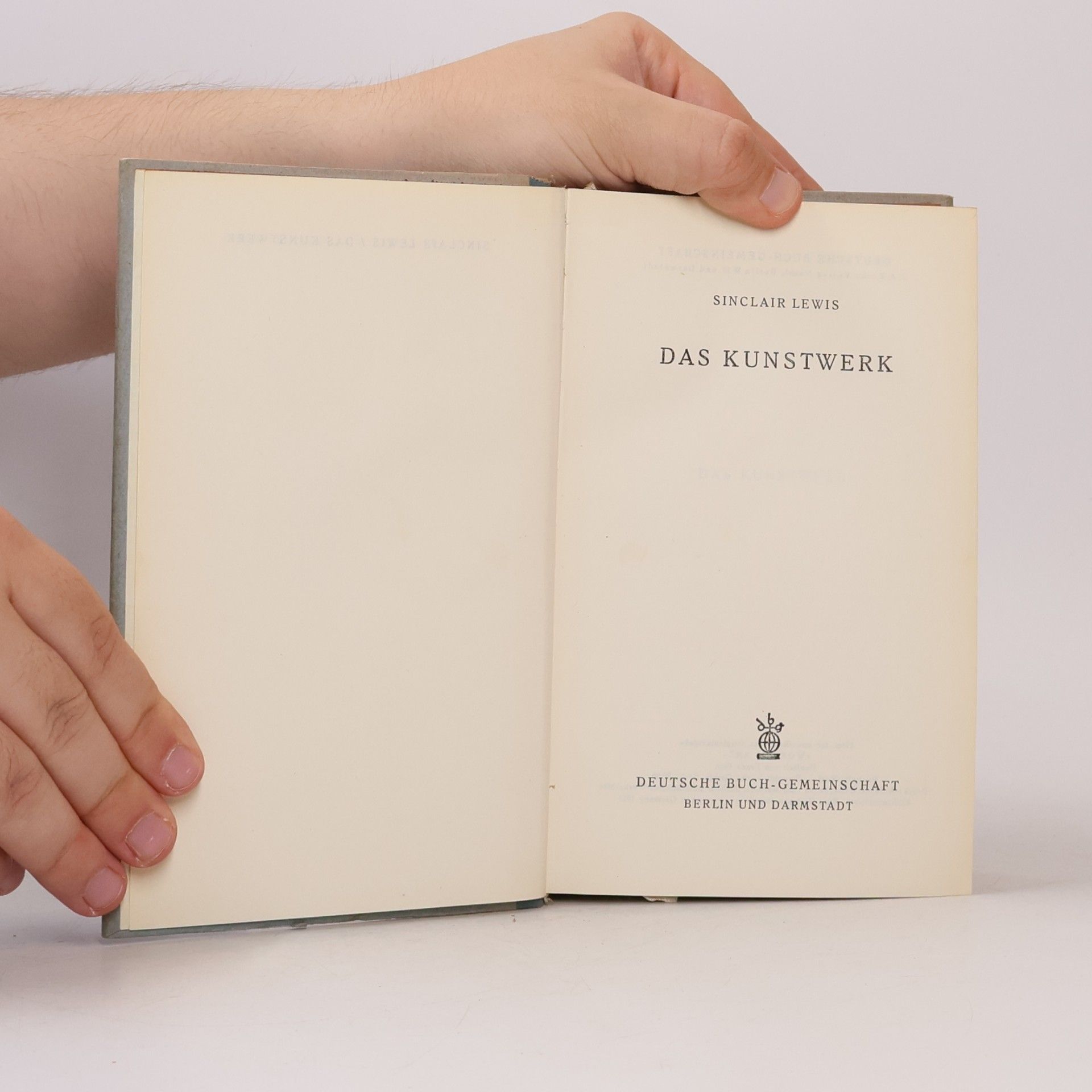 Sinclair Lewis Das Kunstwerk