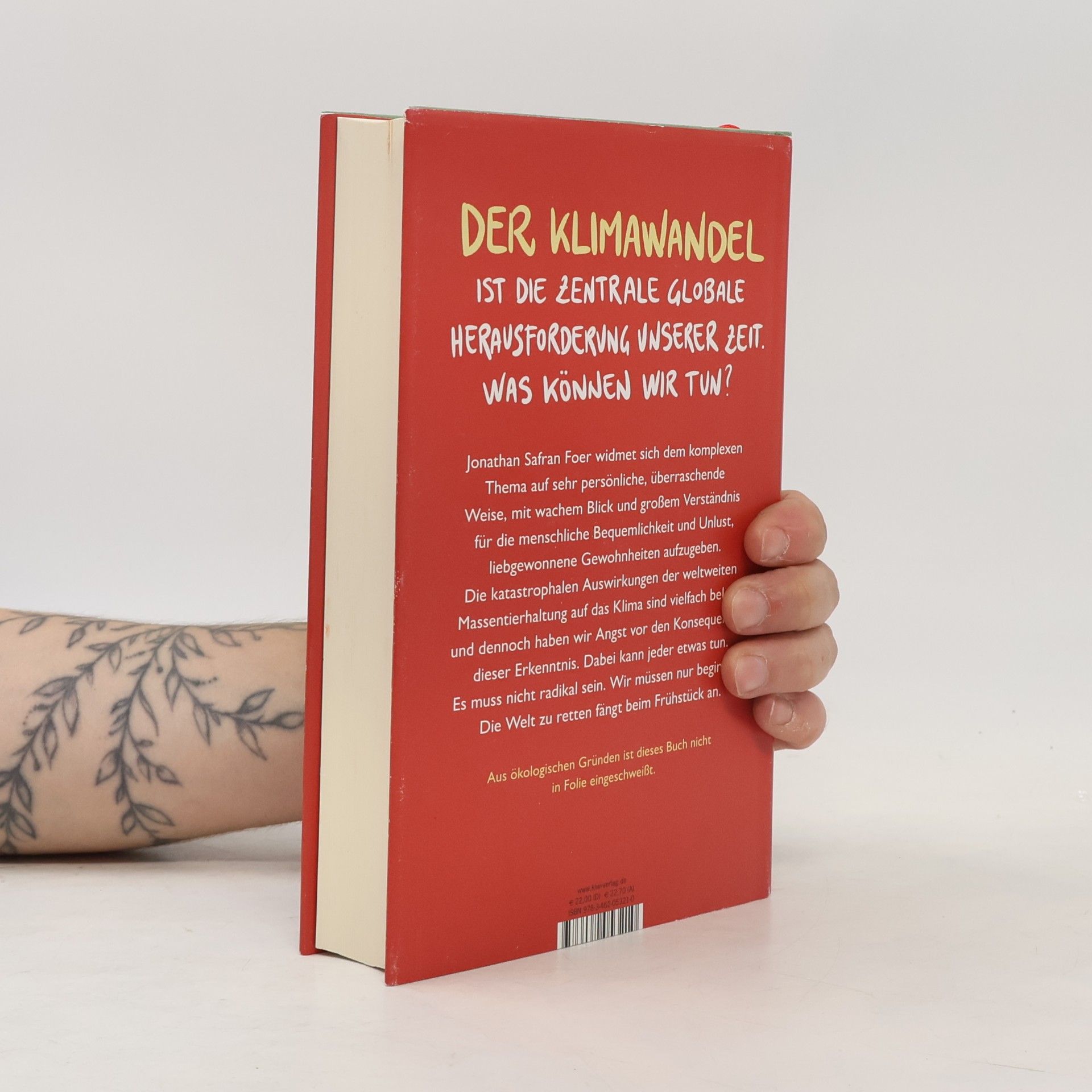 Jonathan Safran Foer Wir sind das Klima!