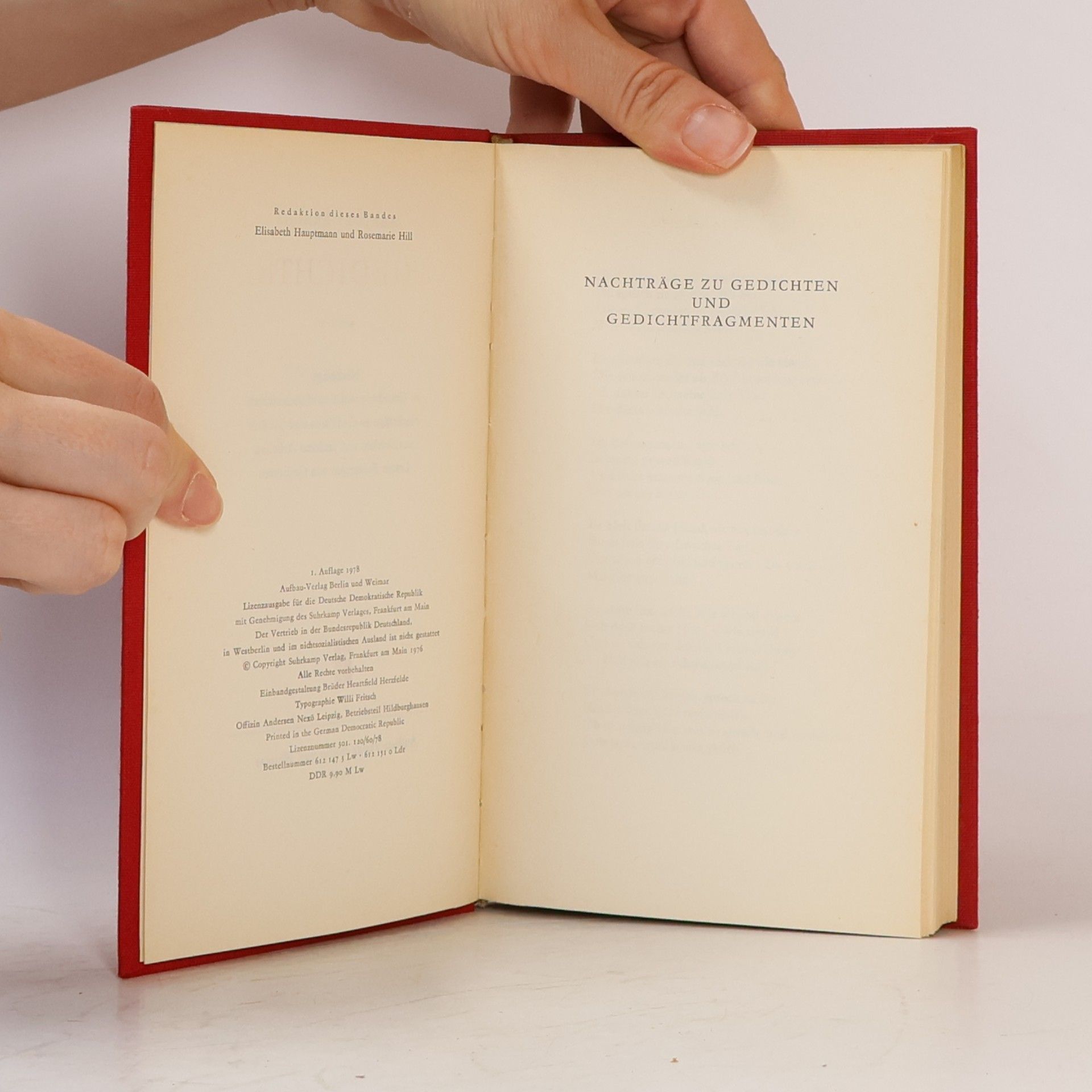 Berolt Brecht Brecht Gedichte X