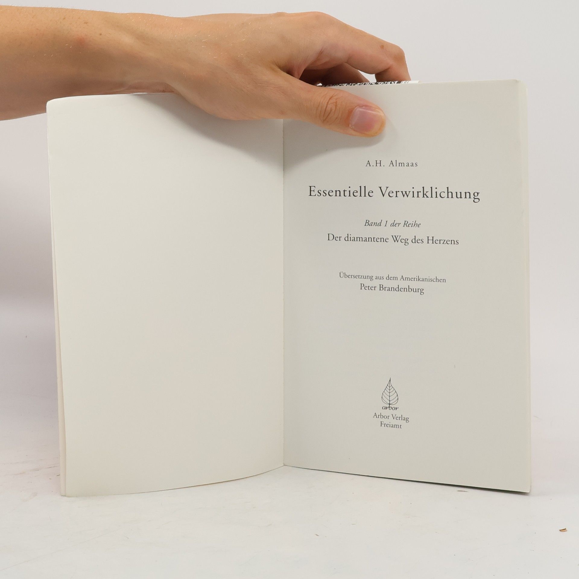A. H. Almaas Essentielle Verwirklichung