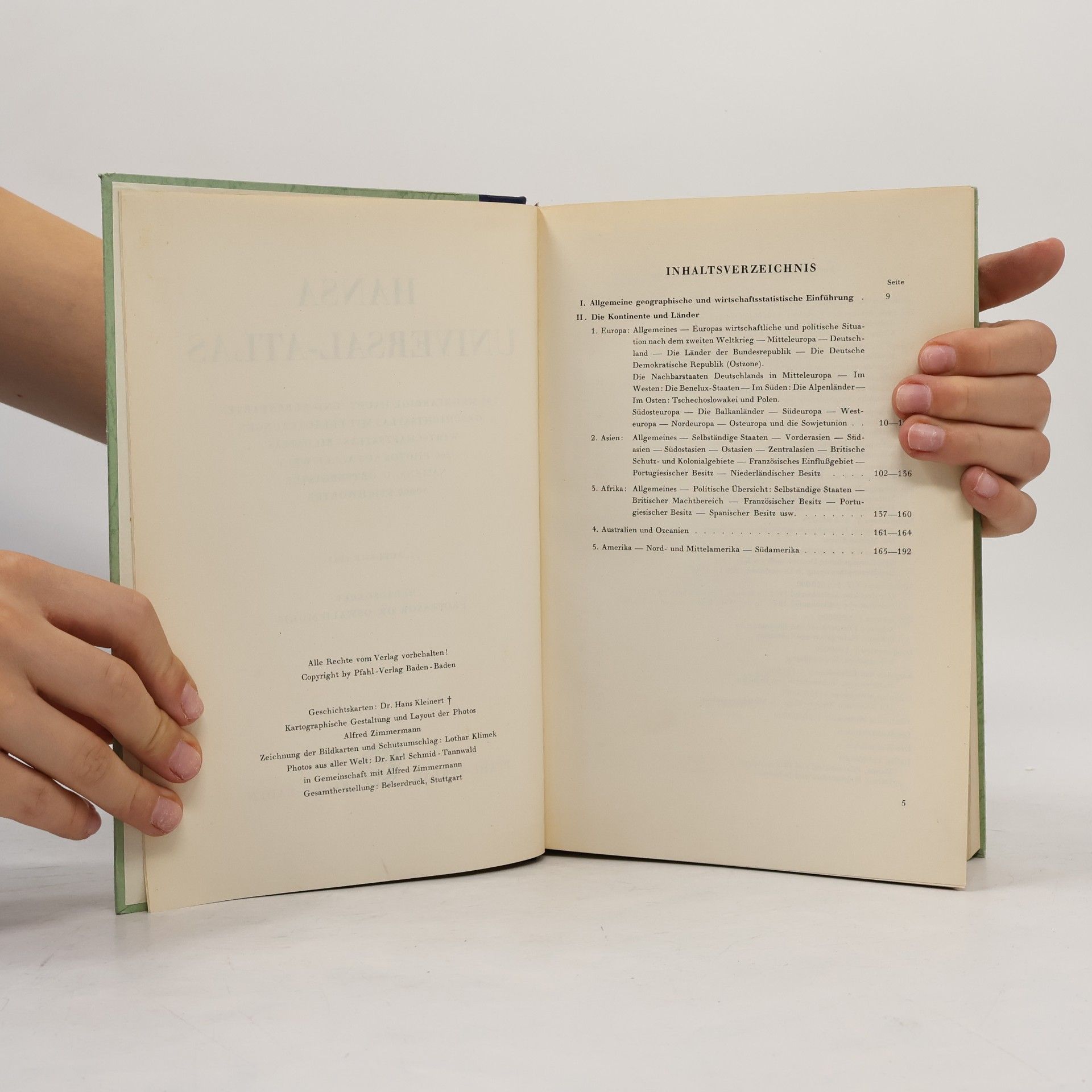 Kolektiv autorů Hansa Universal Atlas