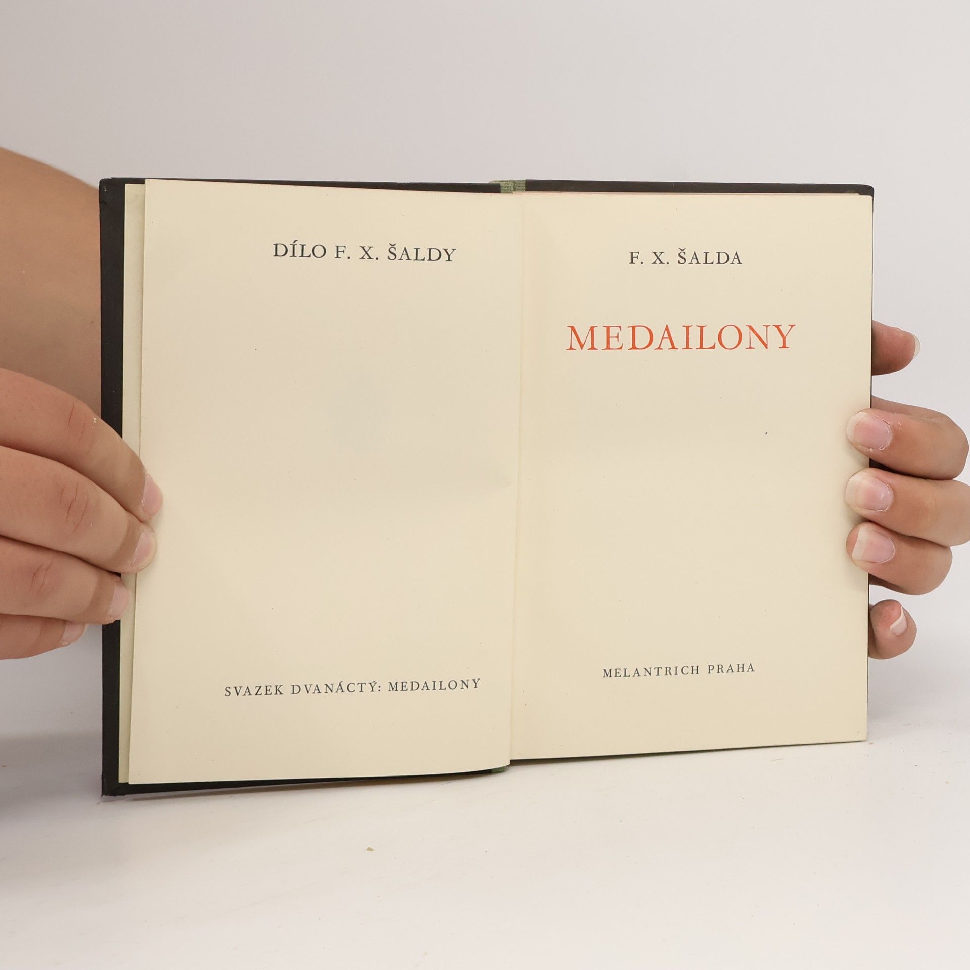 František Xaver Šalda Medailony