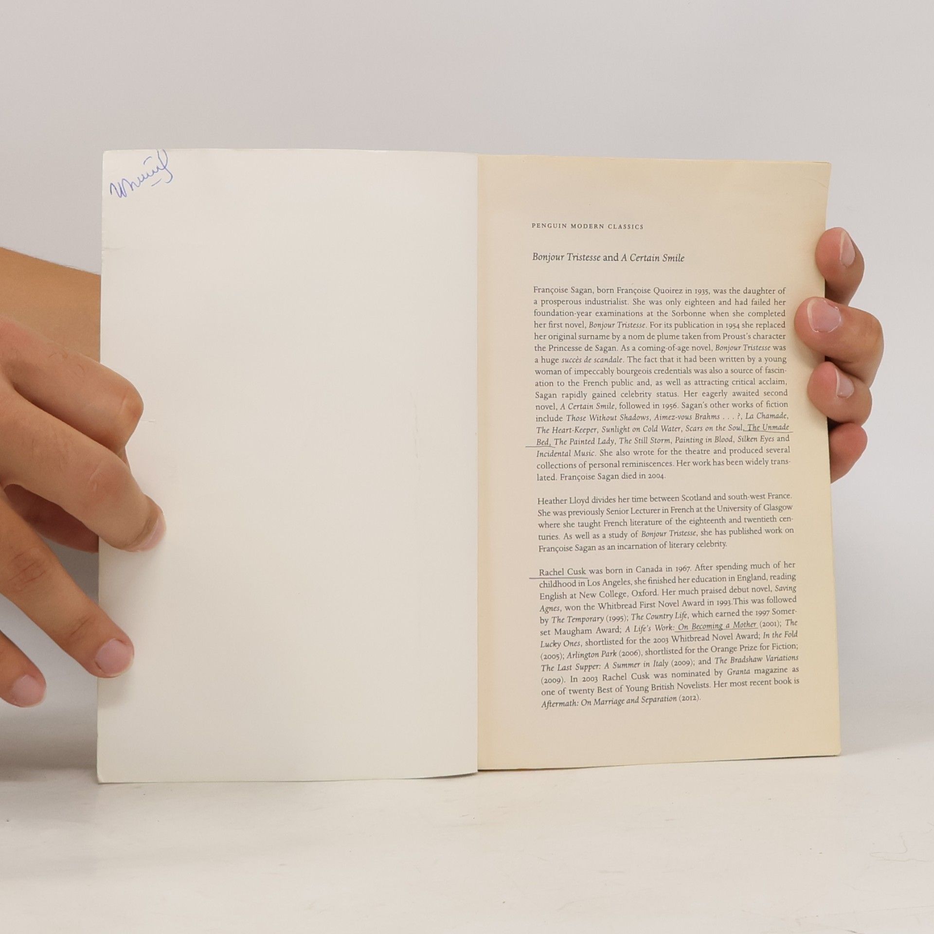 Françoise Sagan Bonjour tristesse
