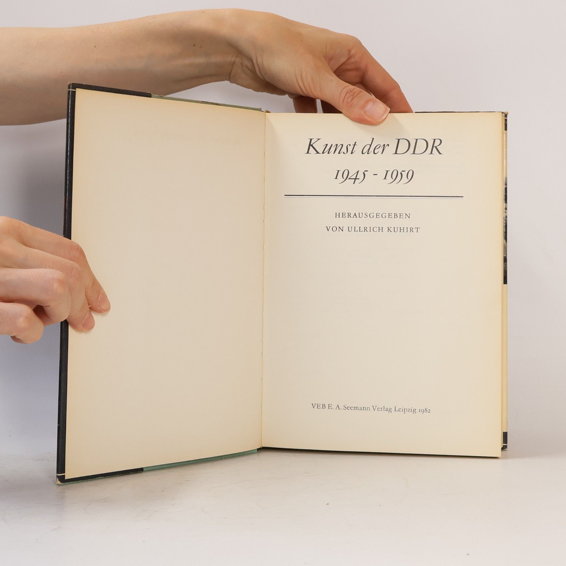 Various authors Kunst der DDR 1945-1959