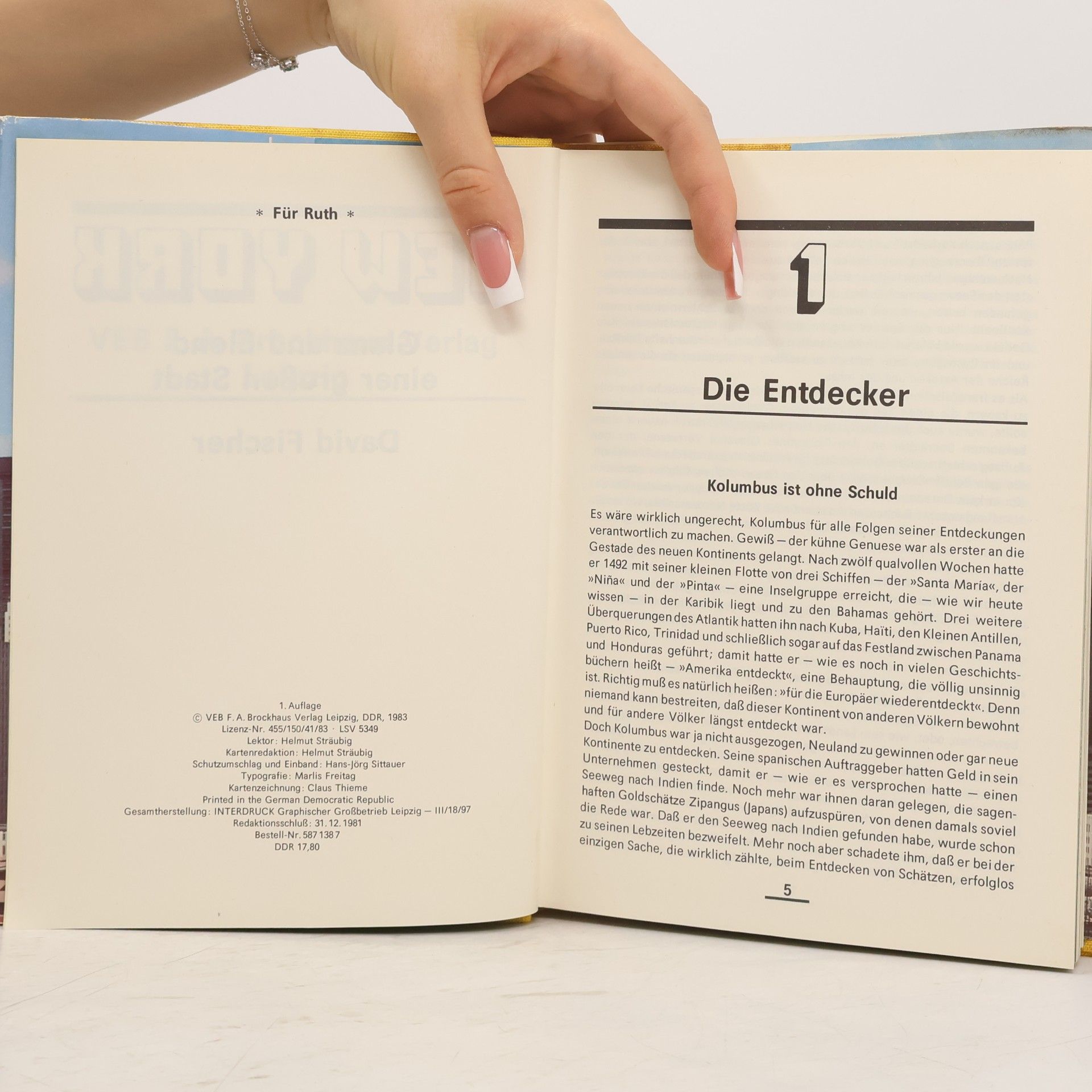David Hackett Fischer New York : Glanz und Elend einer großen Stadt