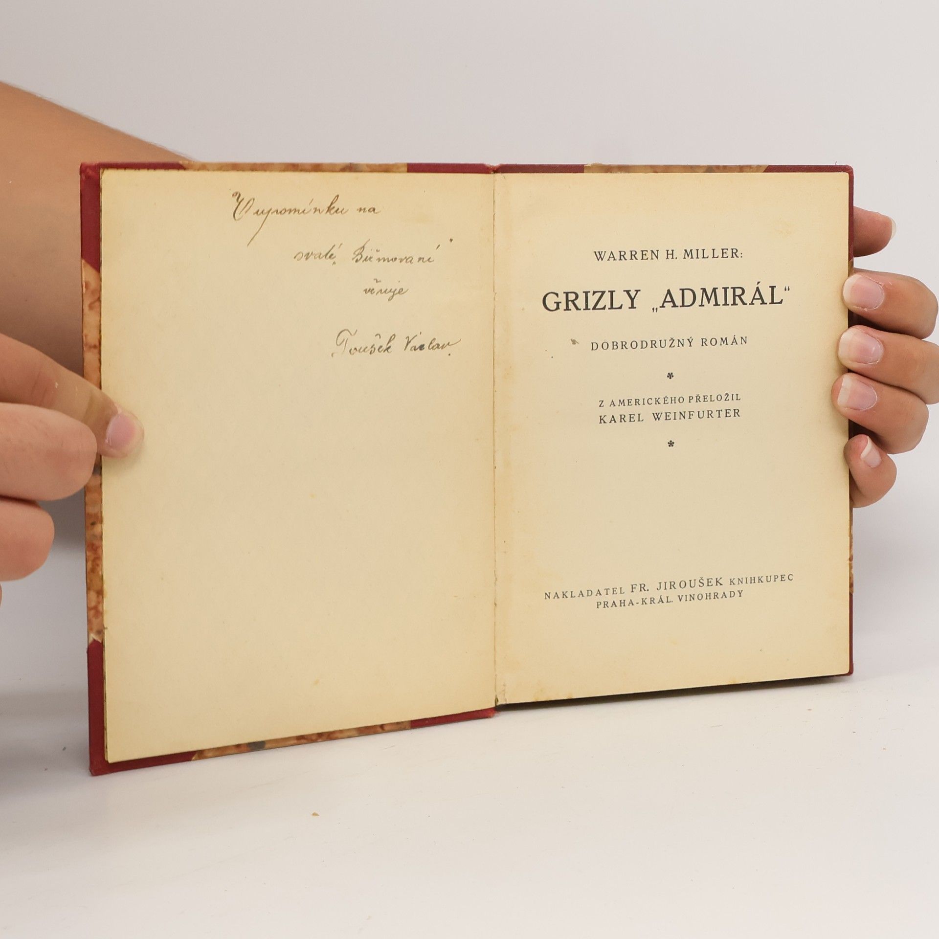 Warren Hastings Miller Grizly "Admirál"