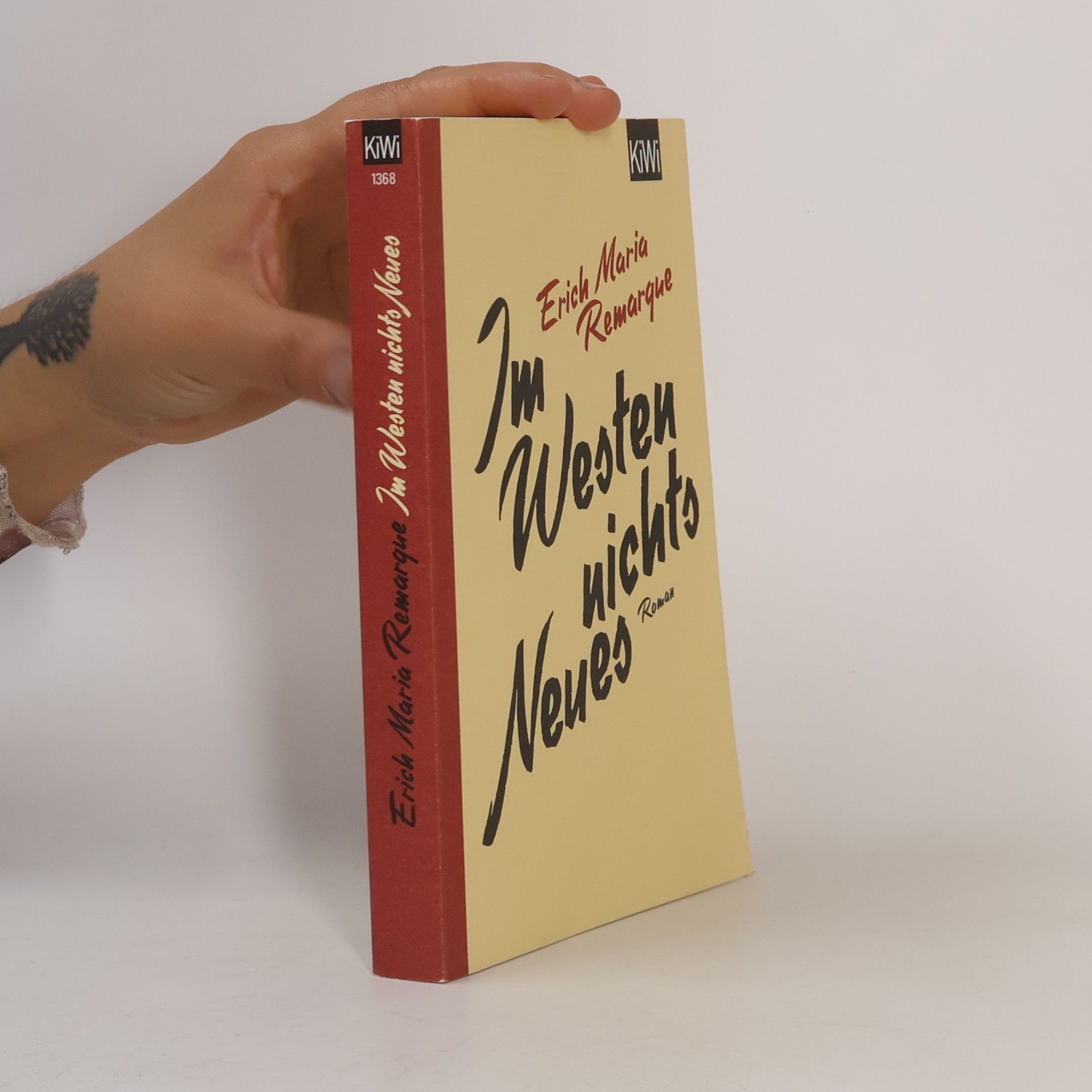 Erich Maria Remarque Im Westen nichts neues