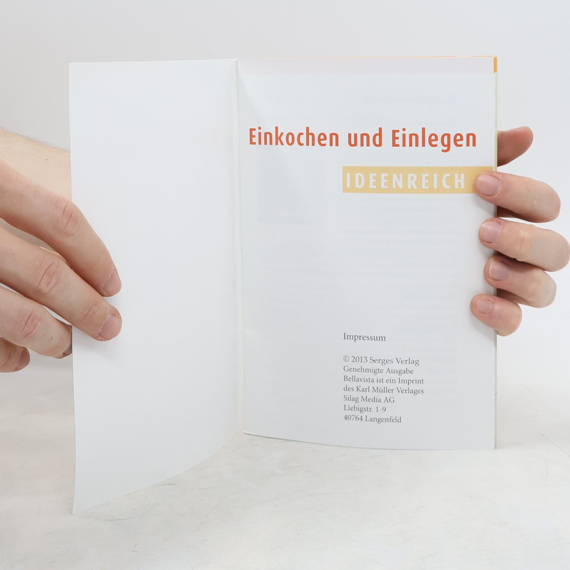 Kochbuch Lecker und einfach - Einkochen und Einmachen