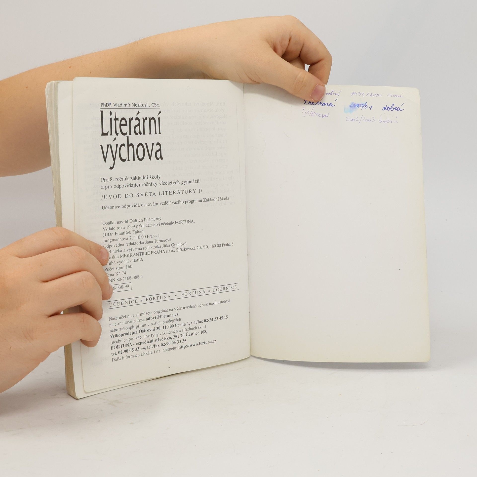 Kolektiv autorů Literární výchova pro 8. ročník základní školy. Úvod do světa literatury