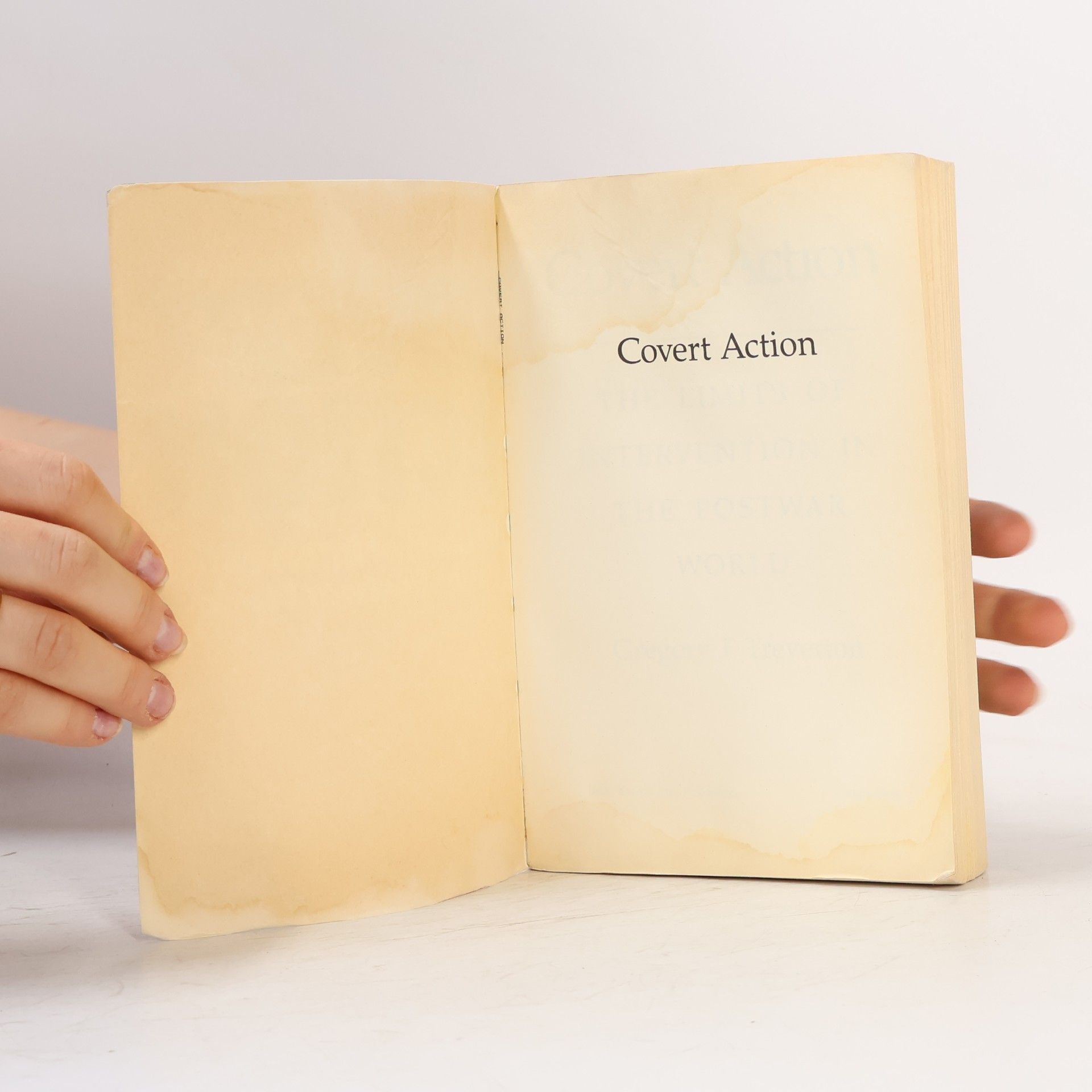 Gregory F. Treverton Covert Action