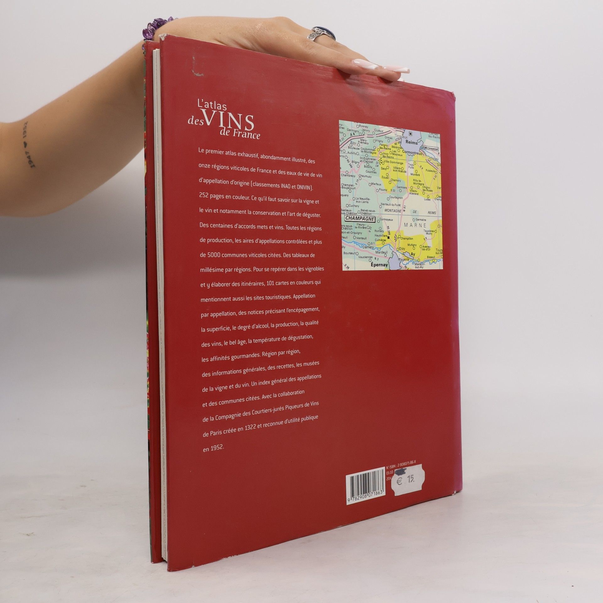 Fernand Woutaz L'atlas des vins de France