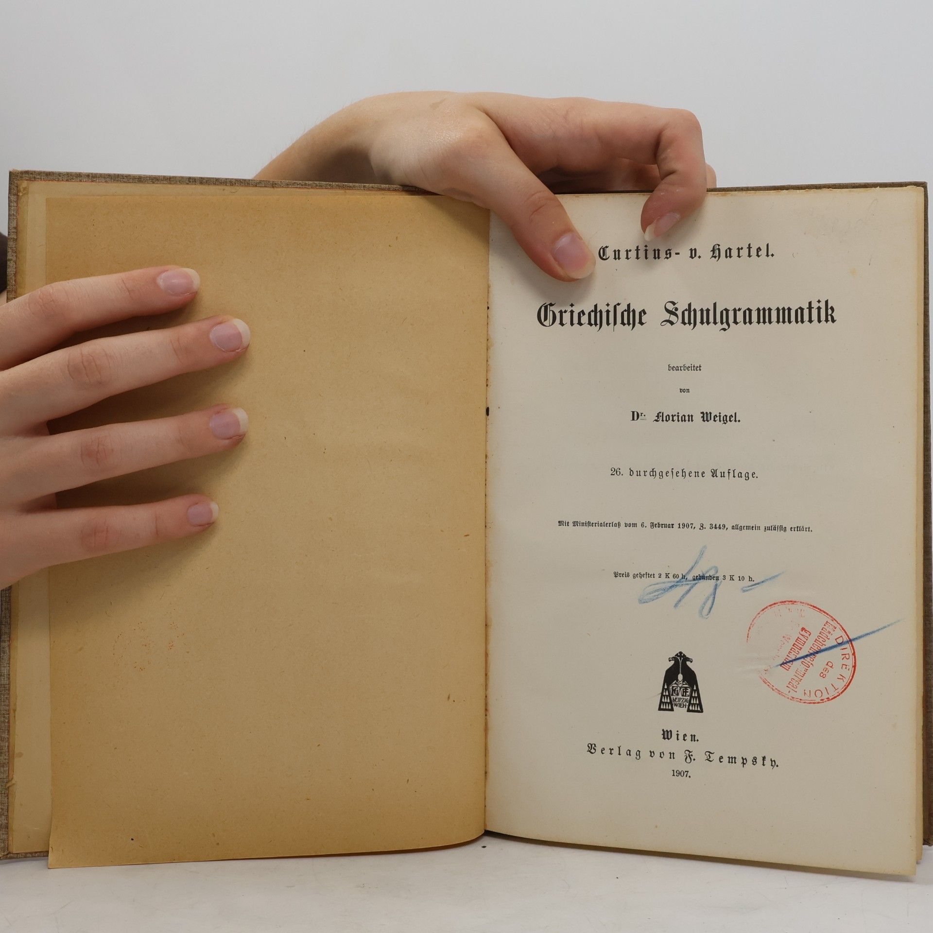 Autorenkollektiv Griechische Schulgrammatik