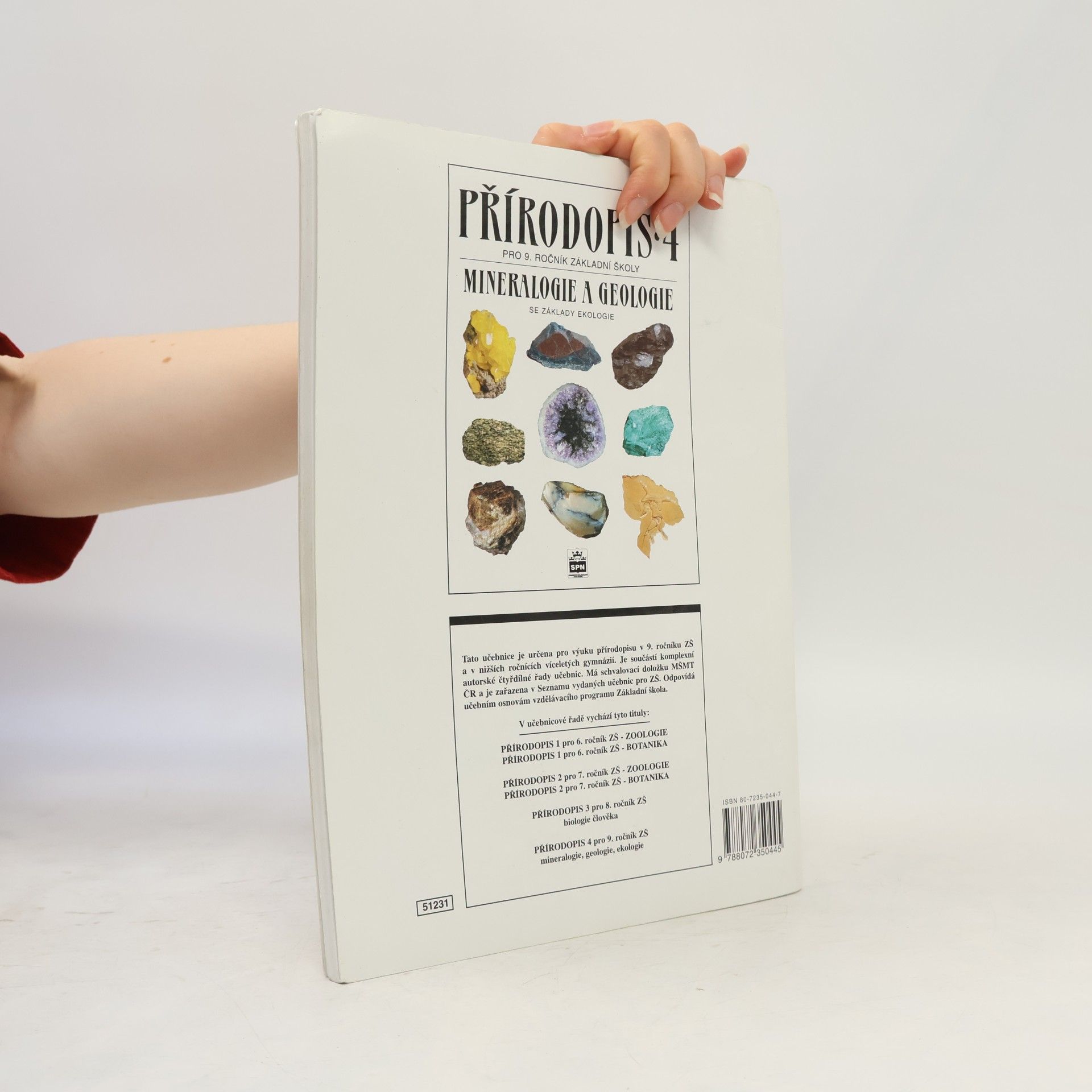 Jan Vítek Přírodopis 4 : mineralogie a geologie se základy ekologie