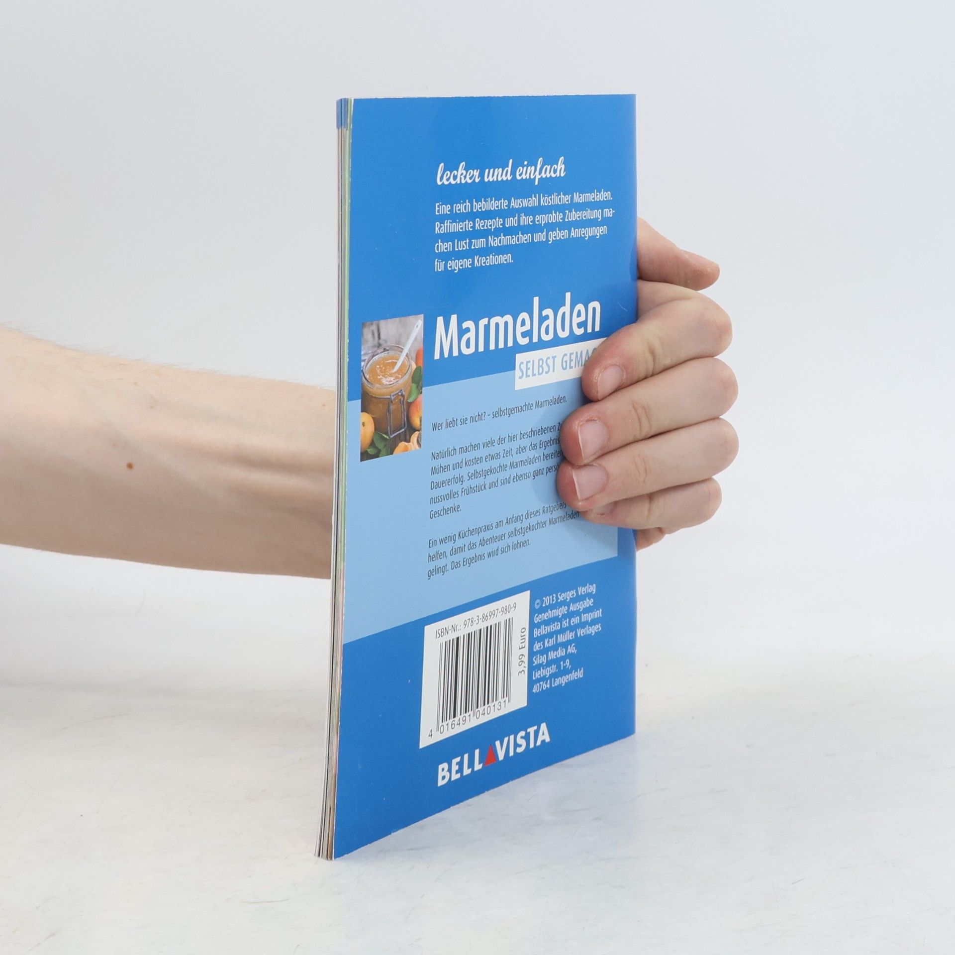Bellavista Kochbuch "lecker und einfach" - Marmeladen selbstgemacht
