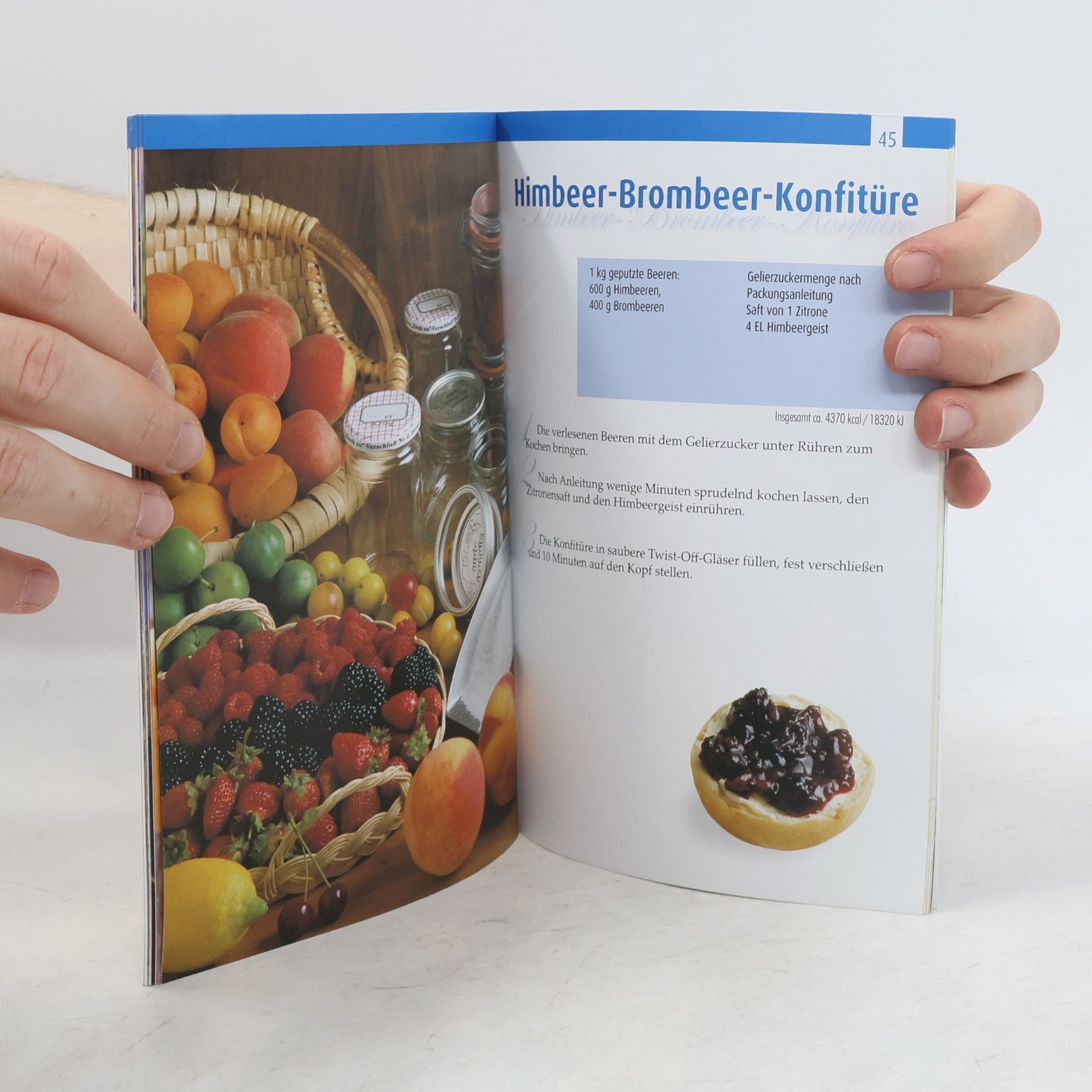Bellavista Kochbuch "lecker und einfach" - Marmeladen selbstgemacht