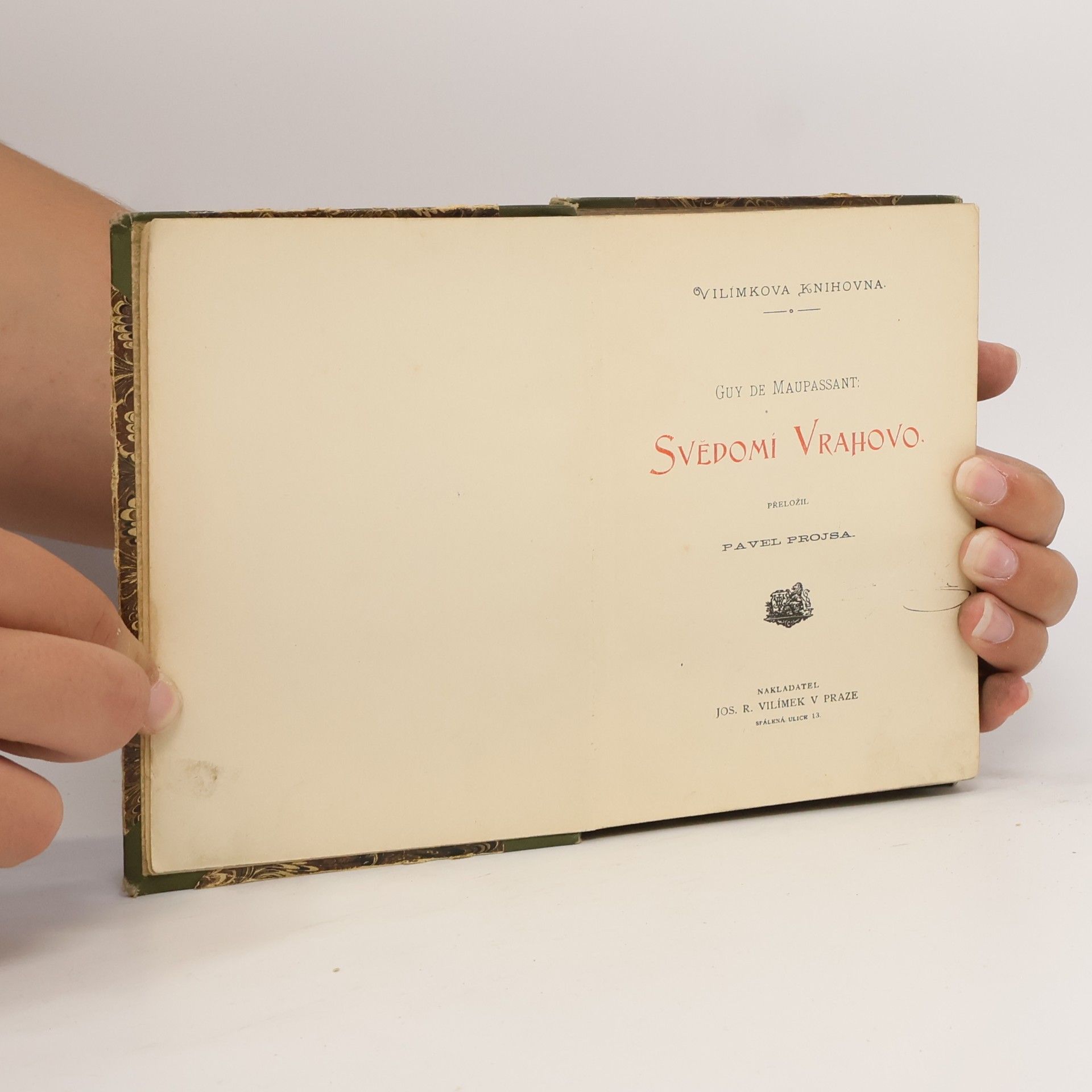 Guy de Maupassant Svědomí vrahovo