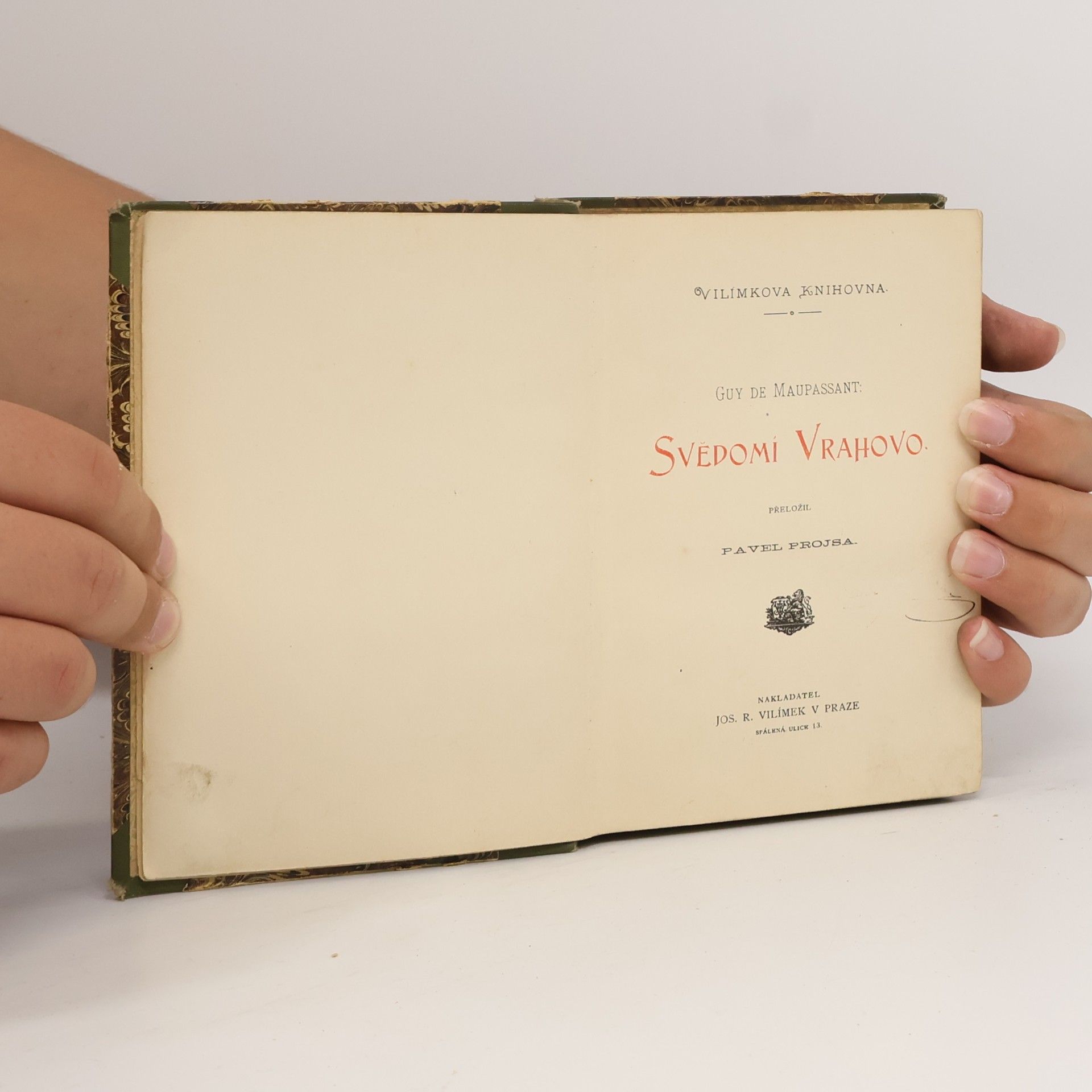 Guy de Maupassant Svědomí vrahovo