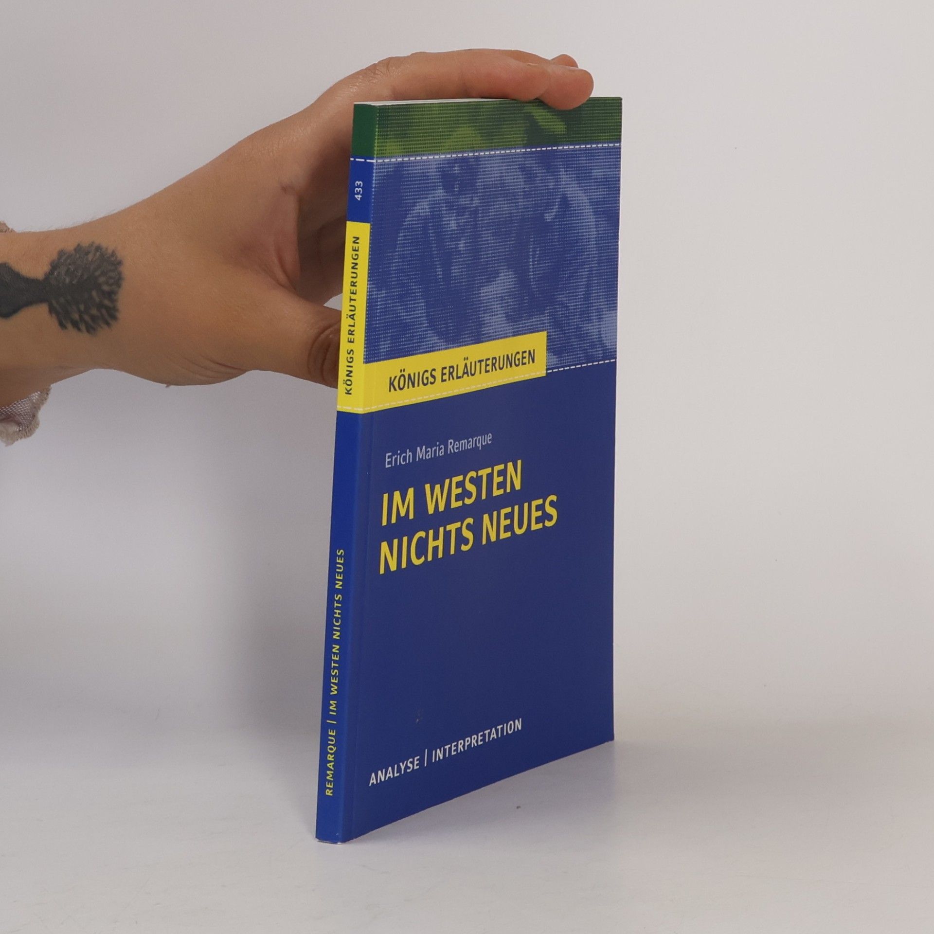 Erich Maria Remarque Im Westen nichts Neues