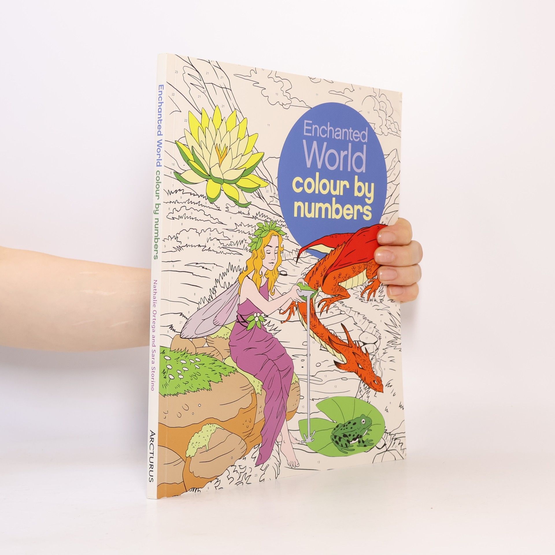 Nathalie Ortega Colour By Numbers Enchanted World