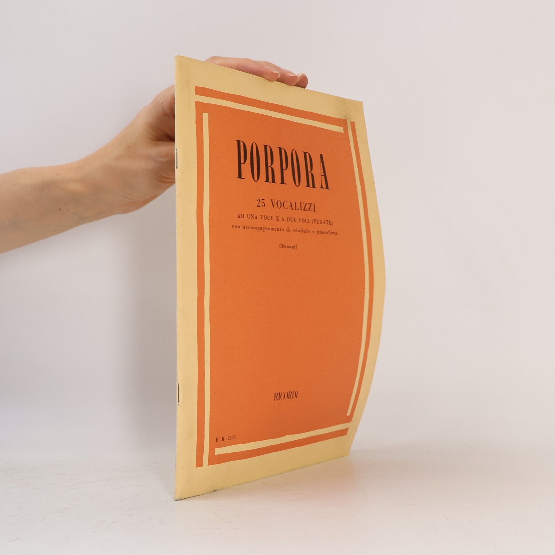 Autores varios Porpora