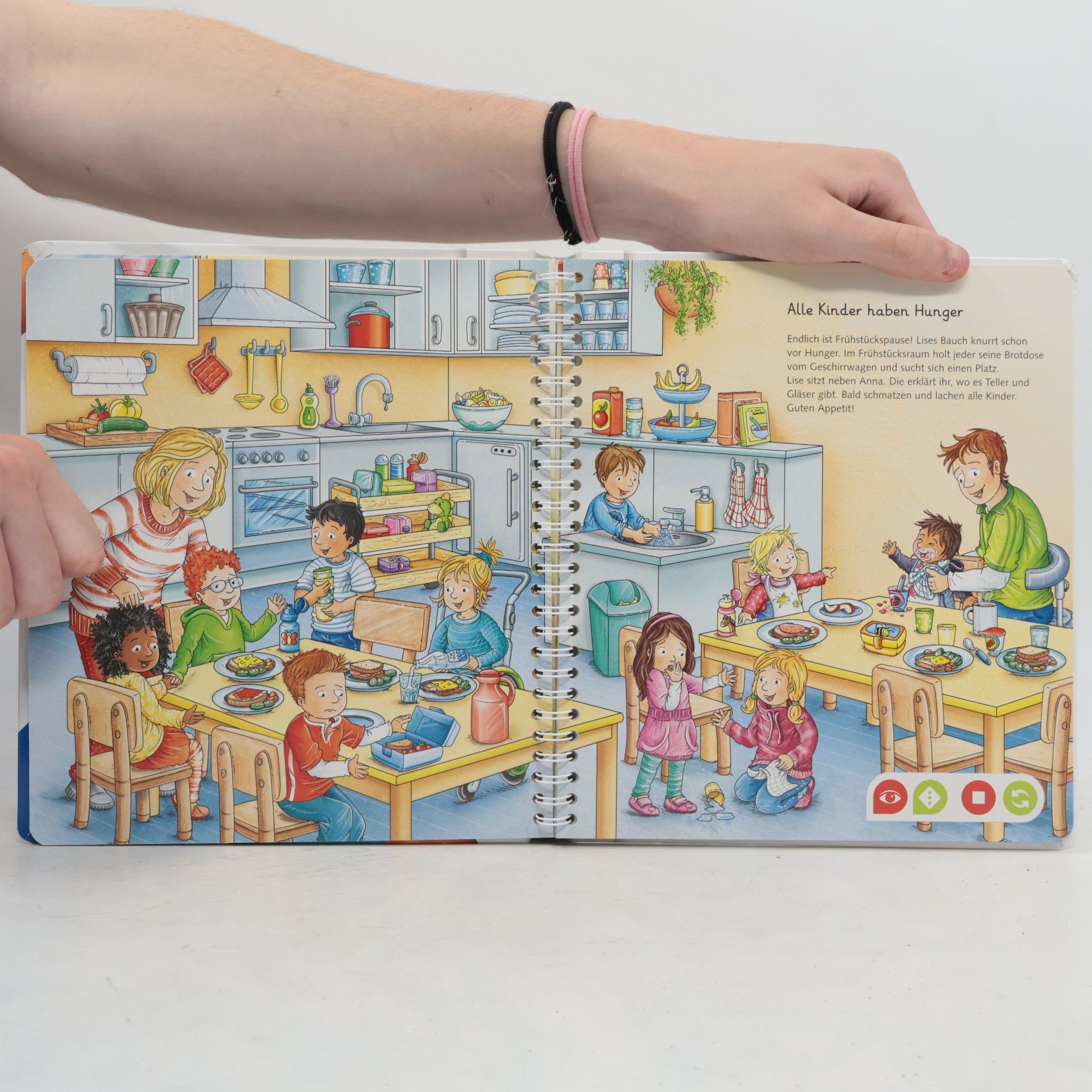 Sandra Grimm tiptoi® Mein Wörter-Bilderbuch Kindergarten