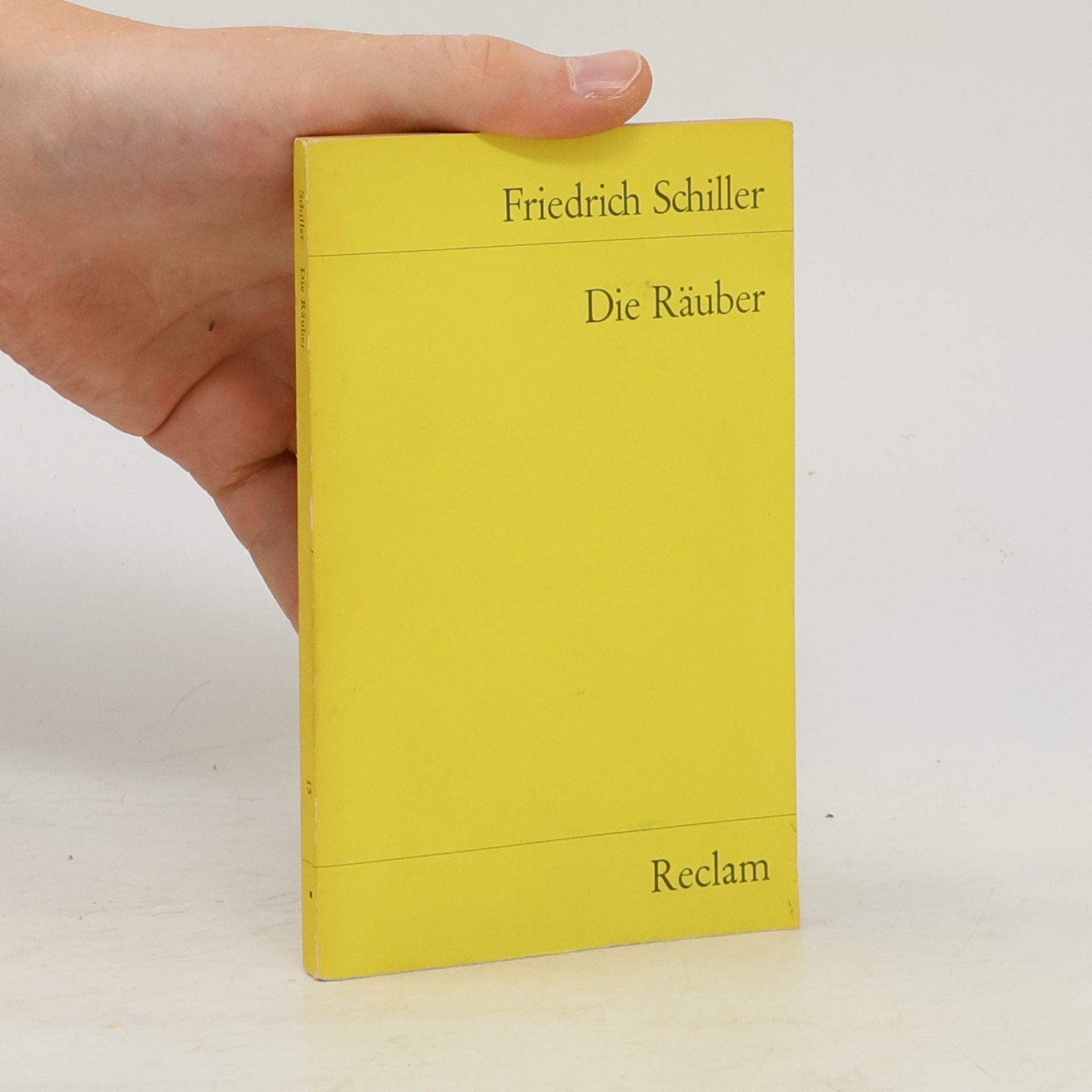 Friedrich Schiller Die Räuber
