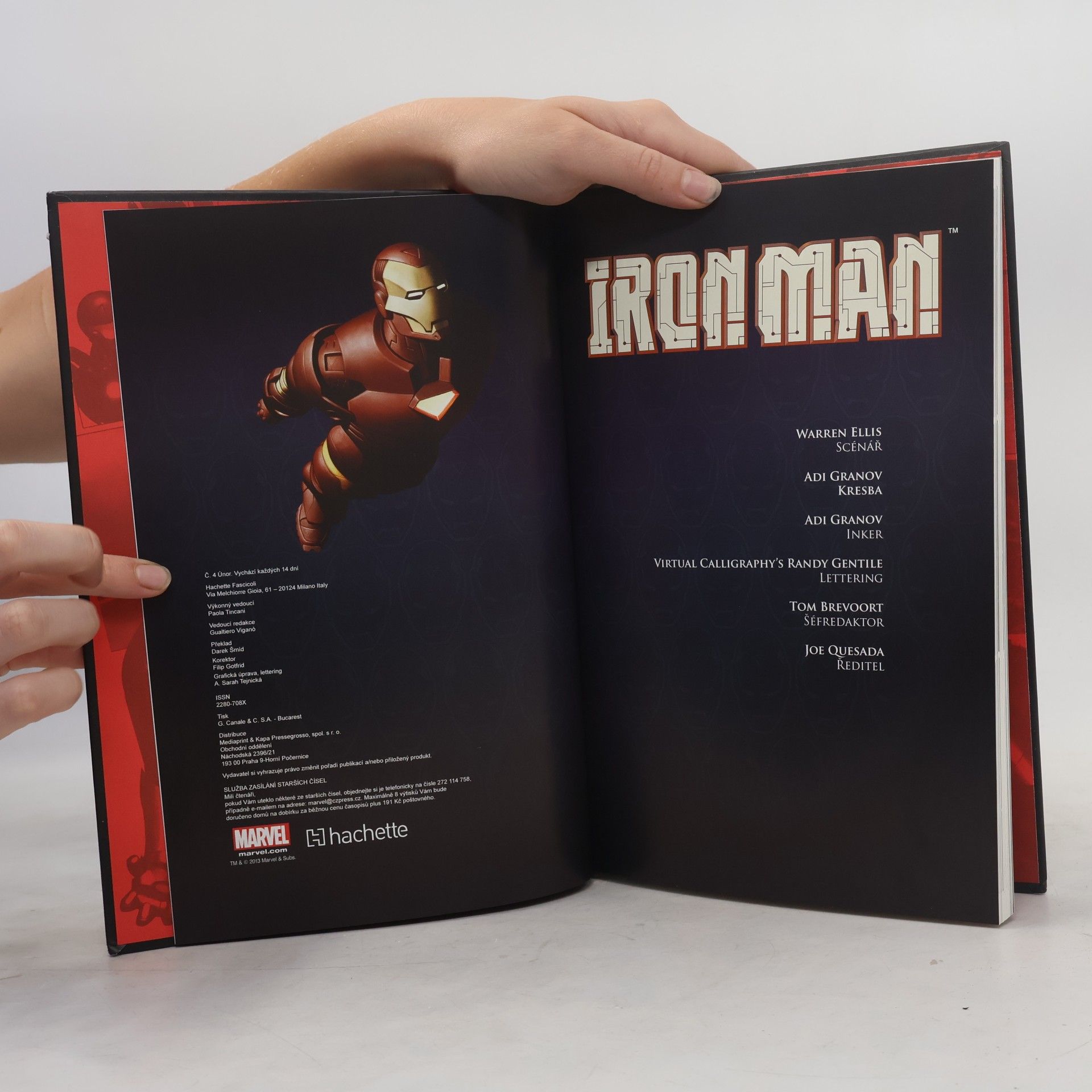 Warren Ellis Marvel 43. Iron Man: Extremis