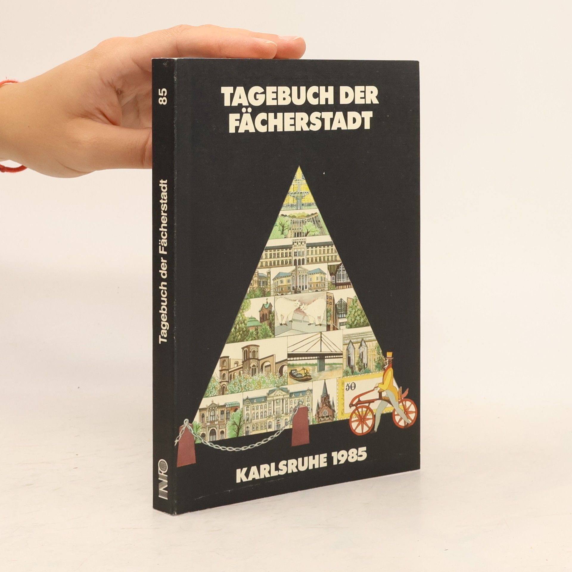 Hans Gustav Schlenker Tagebuch der Fächerstadt – Chronik der Stadt Karlsruhe 9. Jahrgang