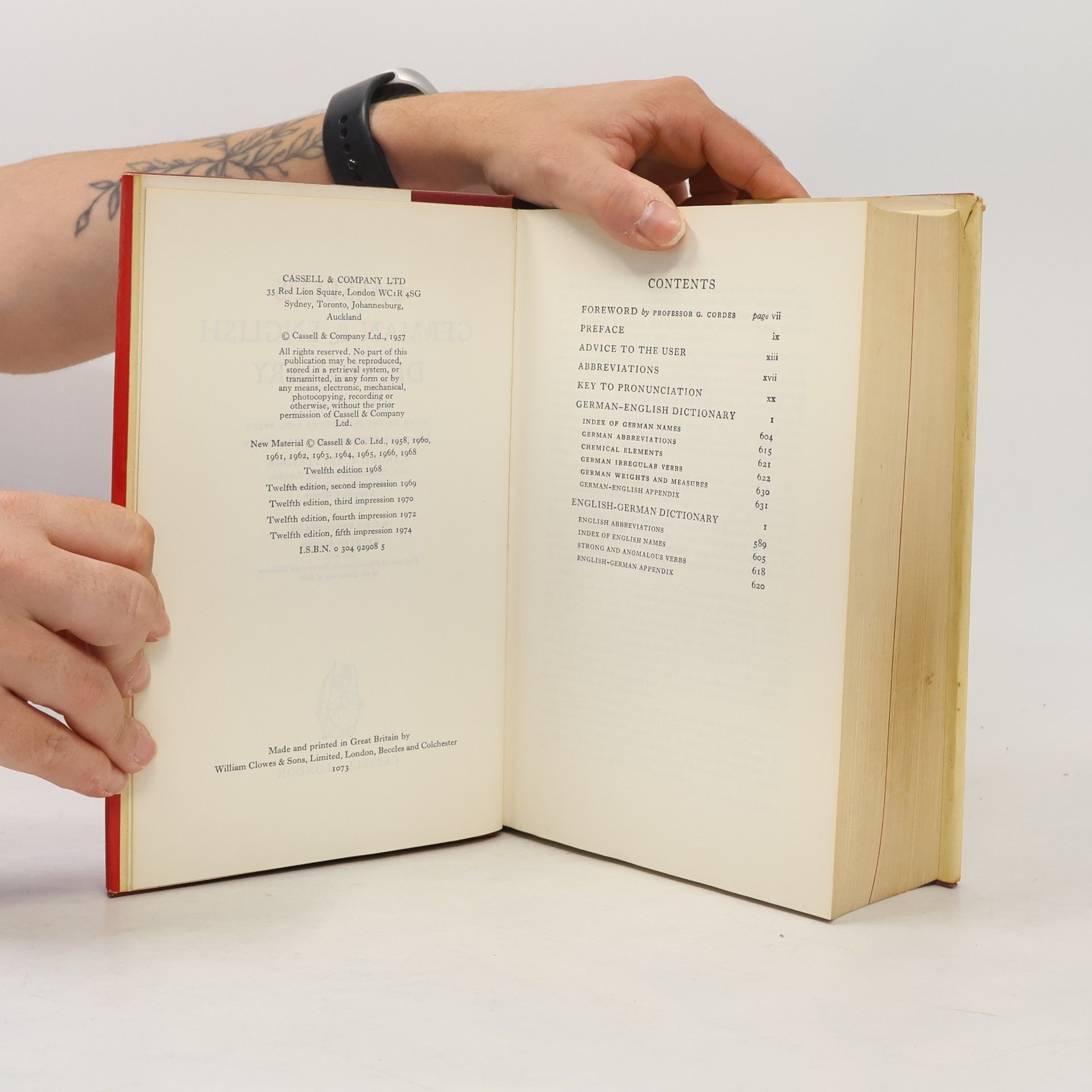 Collectif d'auteurs Cassells Wörterbuch. Deutsch-Englisch, Englisch-Deutsch