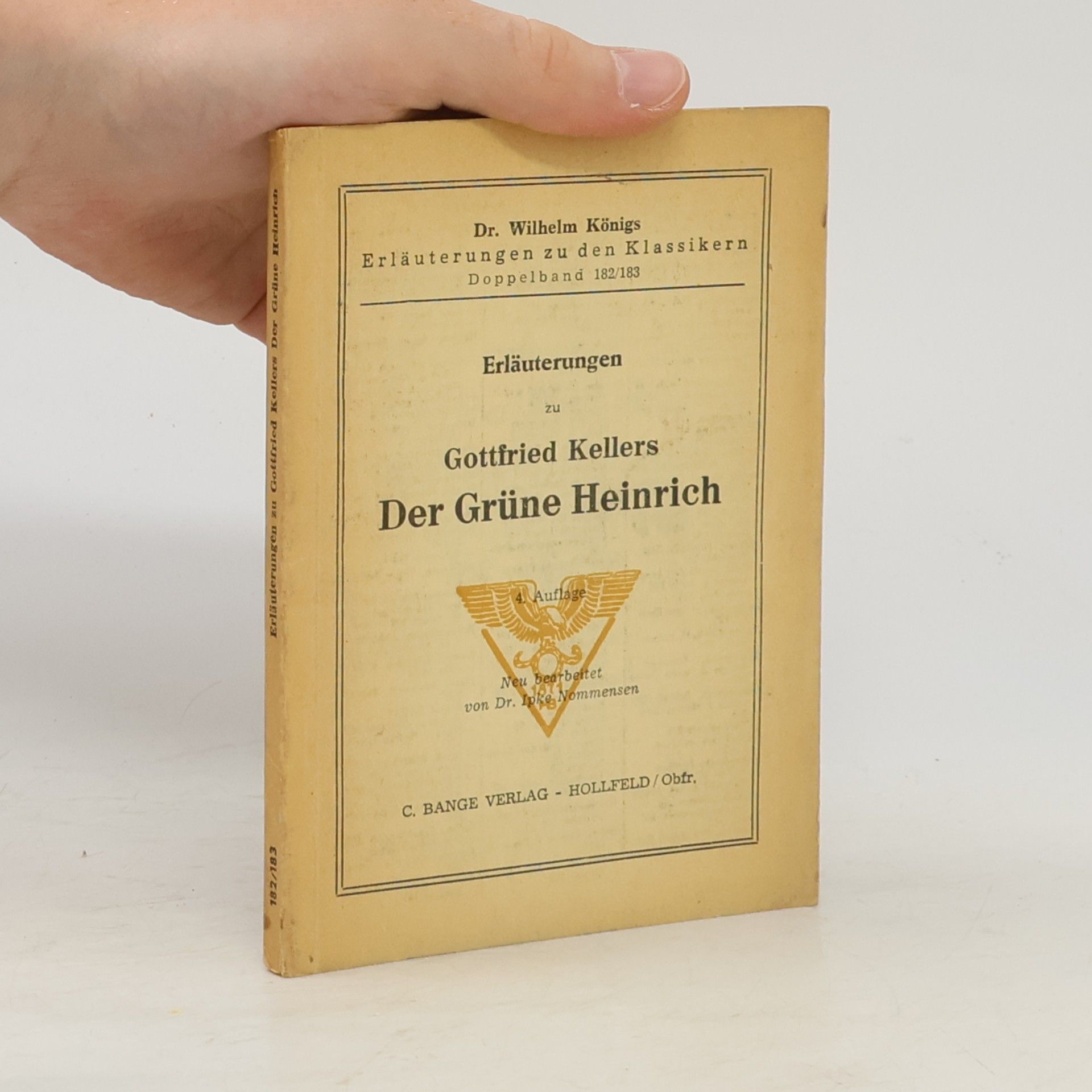 Gottfried Keller Der Grüne Heinrich