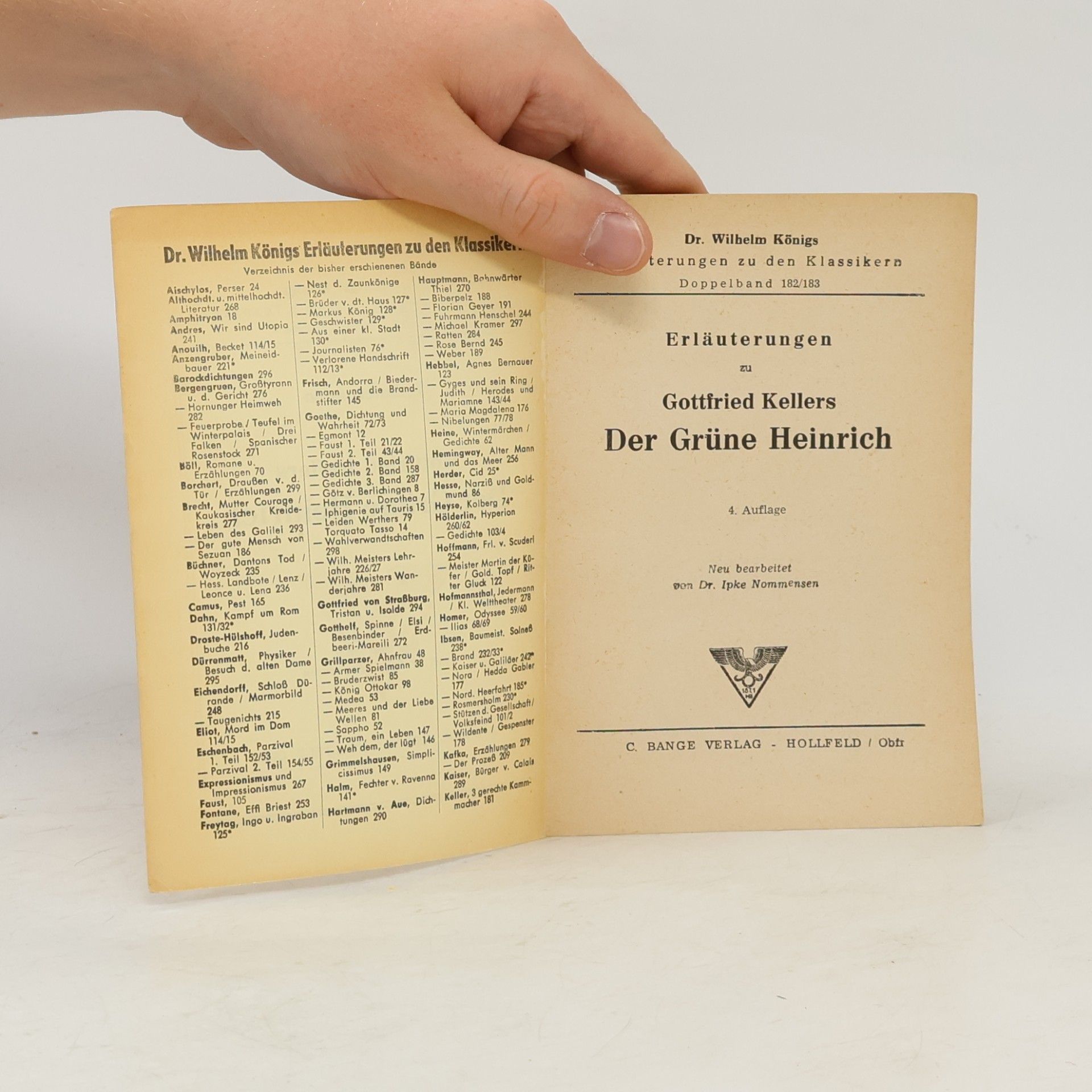 Gottfried Keller Der Grüne Heinrich