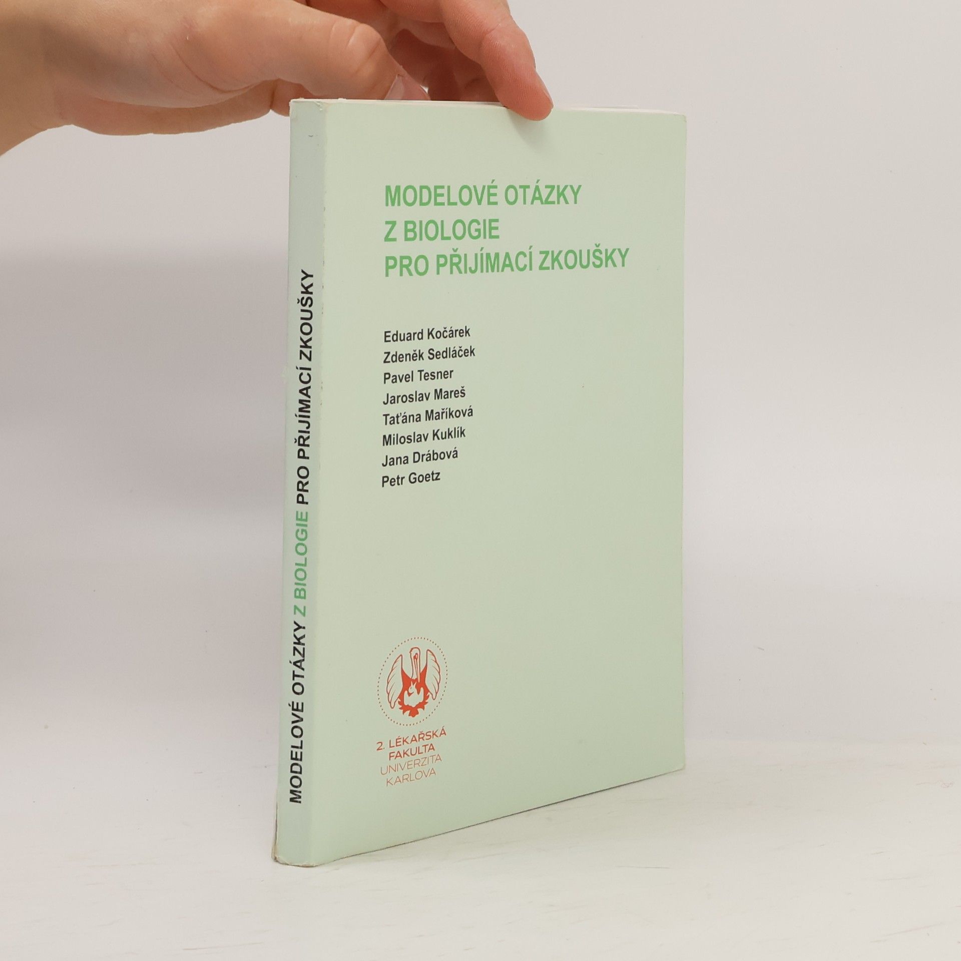Eduard Kočárek Modelové otázky z biologie pro přijímací zkoušky