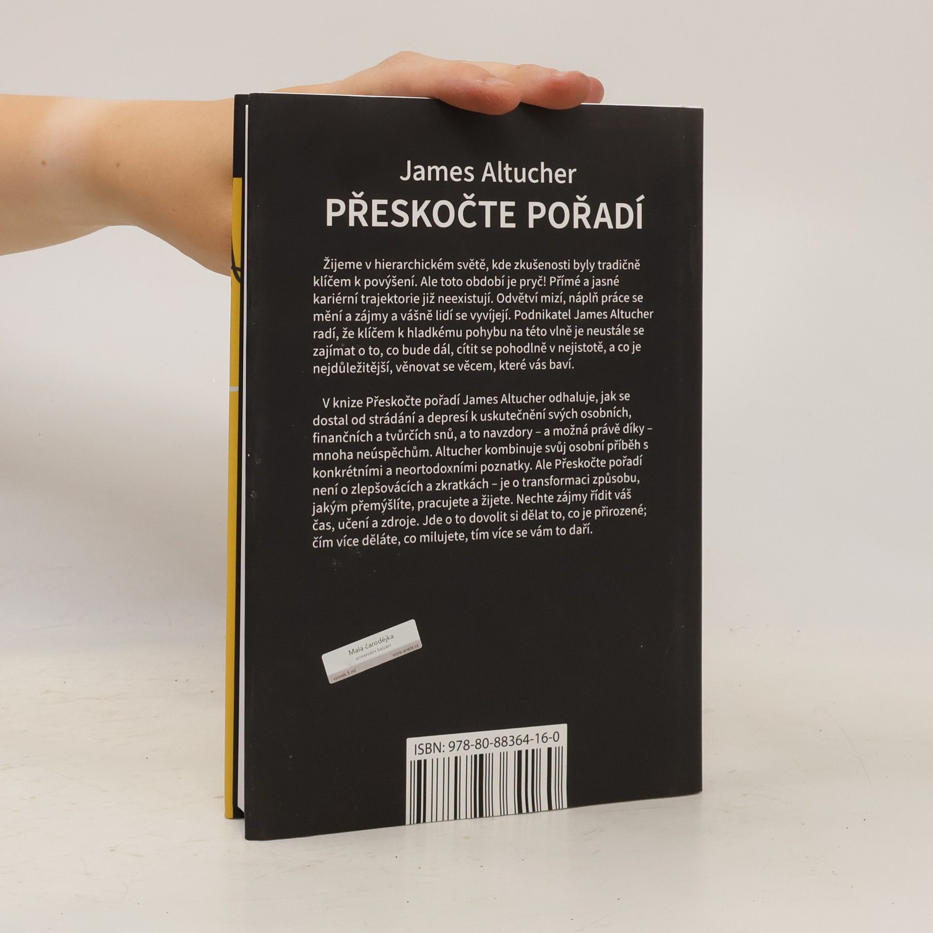 James Altucher Přeskočte pořadí : pravidlo 10000 experimentů a další překvapivé rady, jak dosáhnout svých cílů