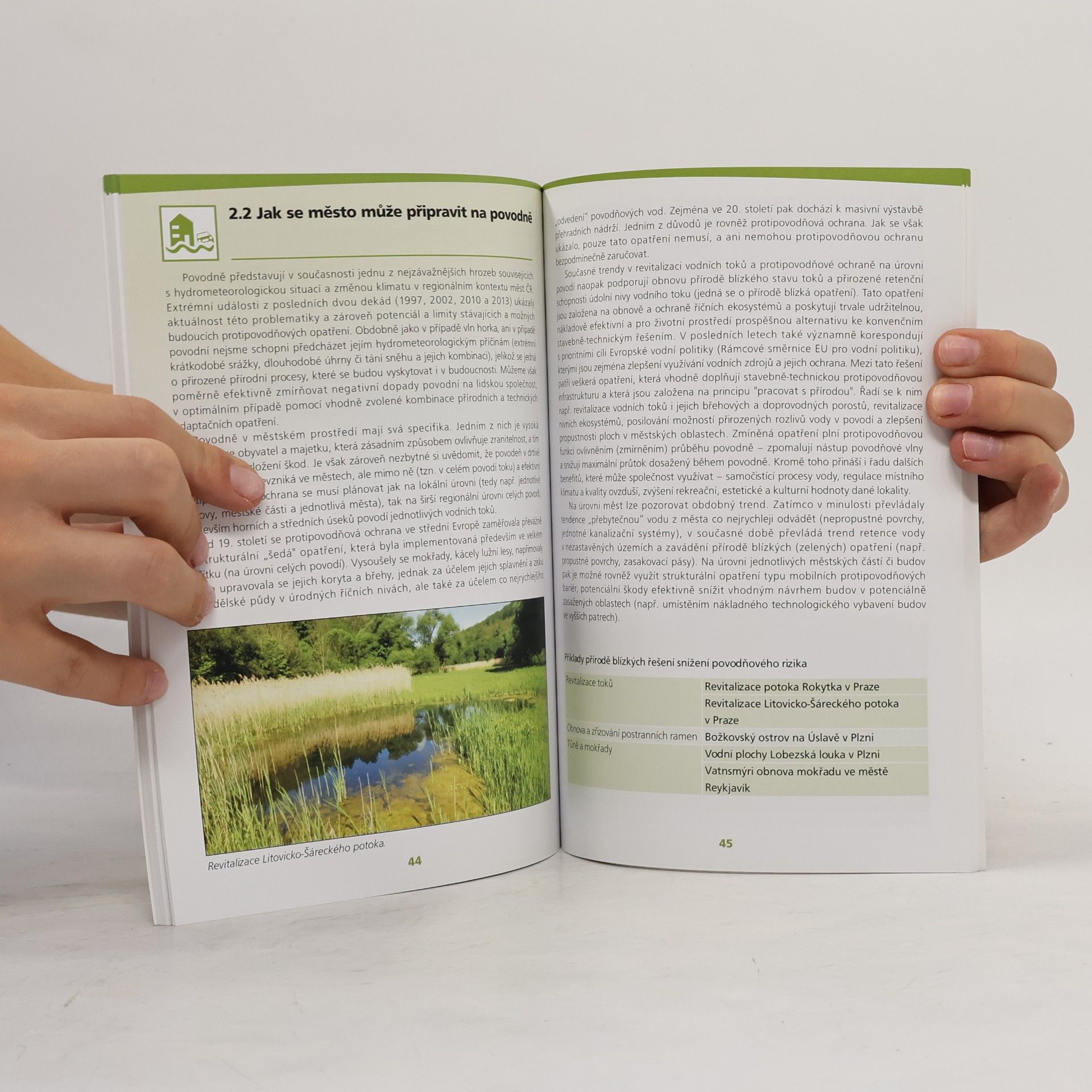 Autorenkollektiv Adaptace na změnu klimatu ve městech pomocí přírodě blízkých opatření