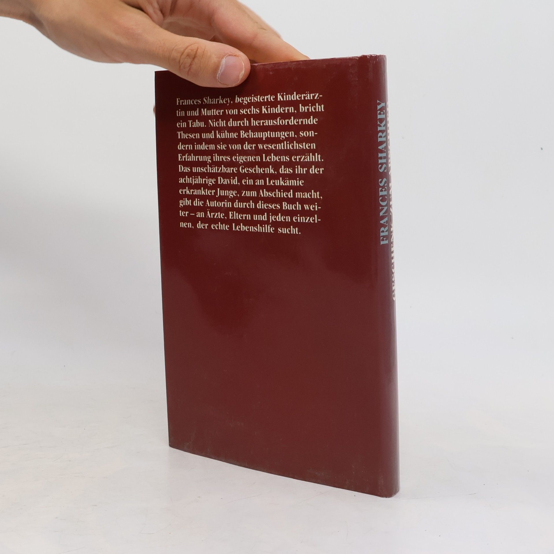Frances Sharkey Geschenk zum Abschied