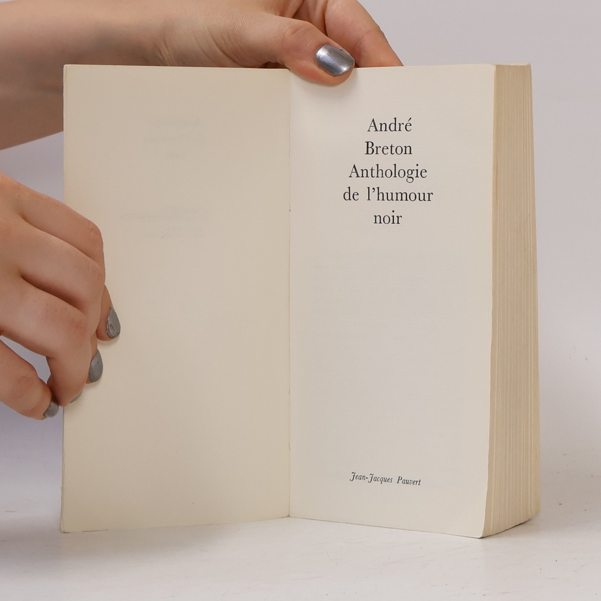 André Breton Anthologie de l'humour noir