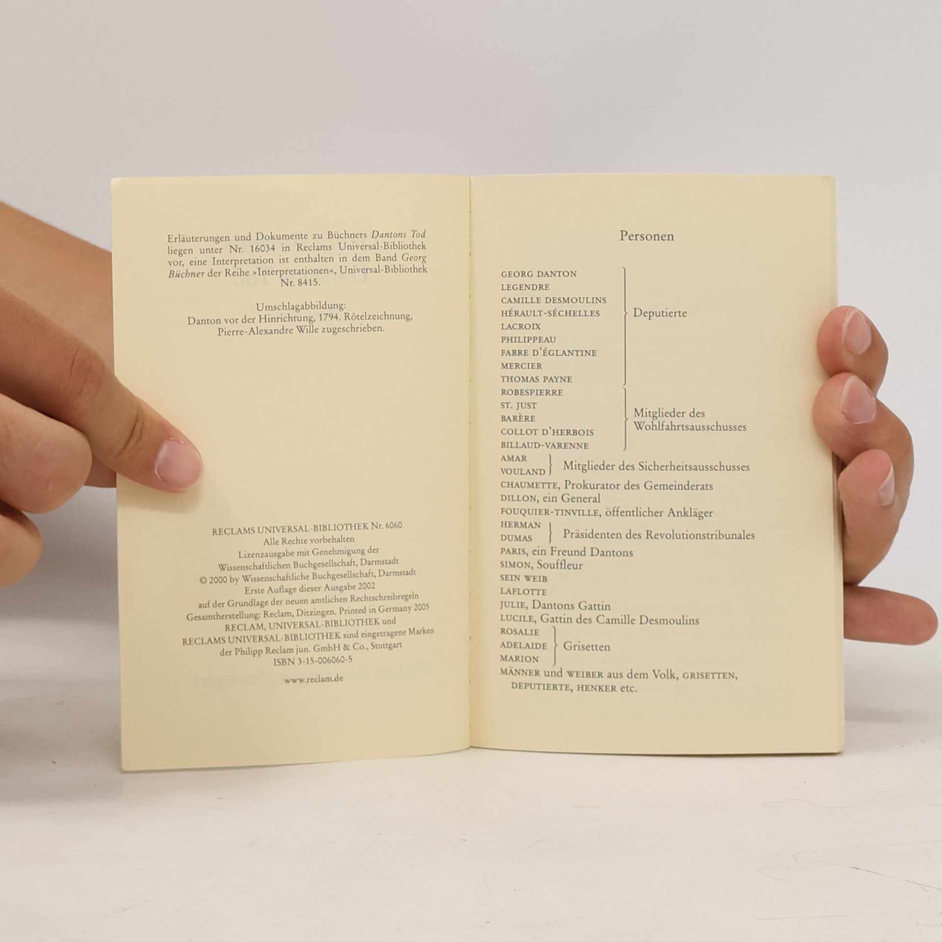 Georg Büchner Dantons Tod
