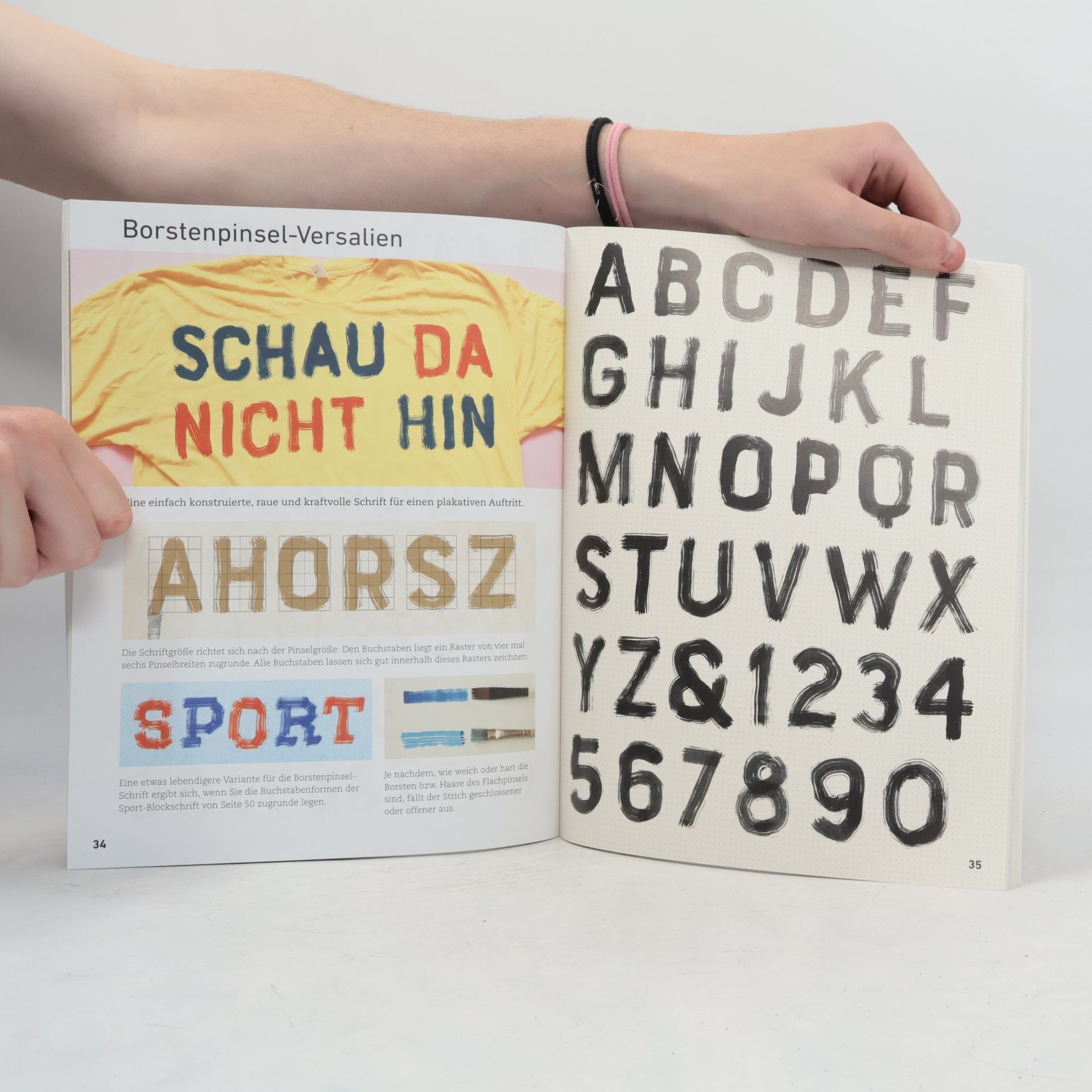 Norbert Pautner Handlettering - die 33 schönsten Alphabete