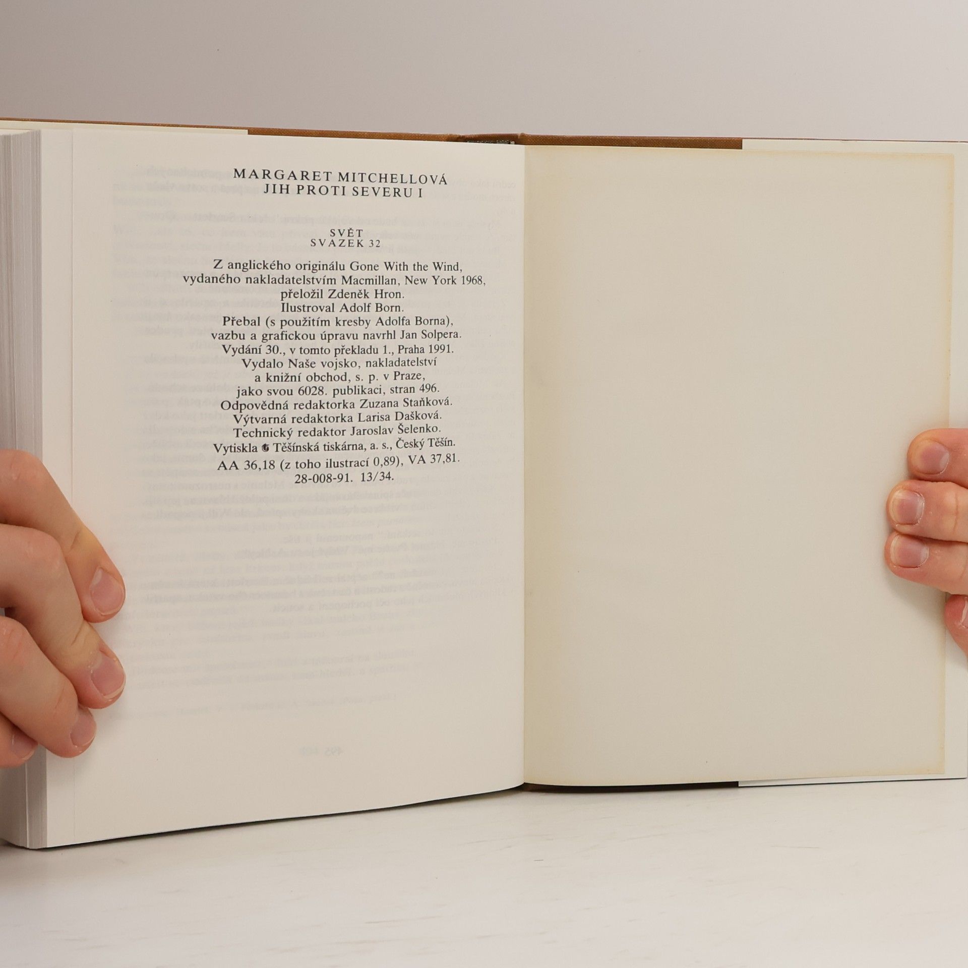 Margaret Mitchell Jih proti Severu I.